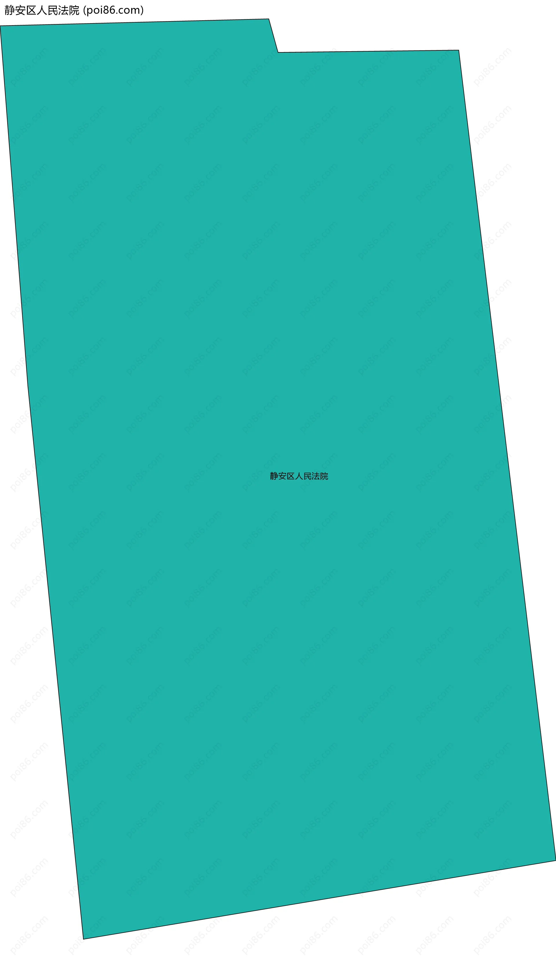 静安区人民法院边界地图