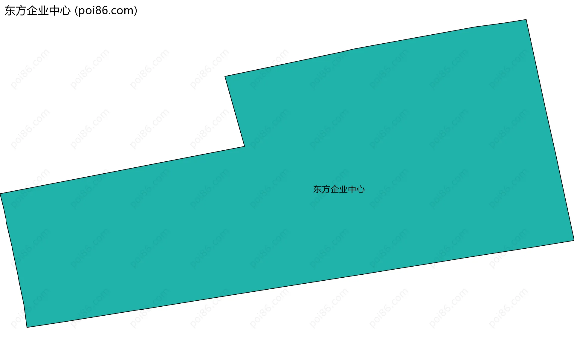 东方企业中心边界地图