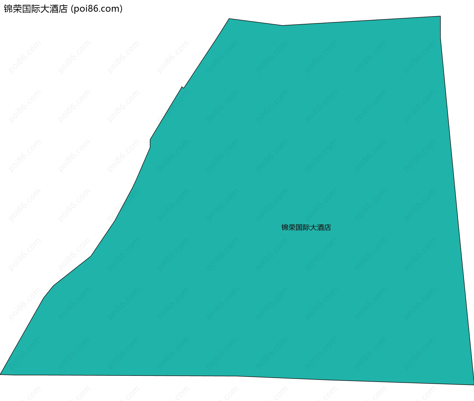 锦荣国际大酒店边界地图