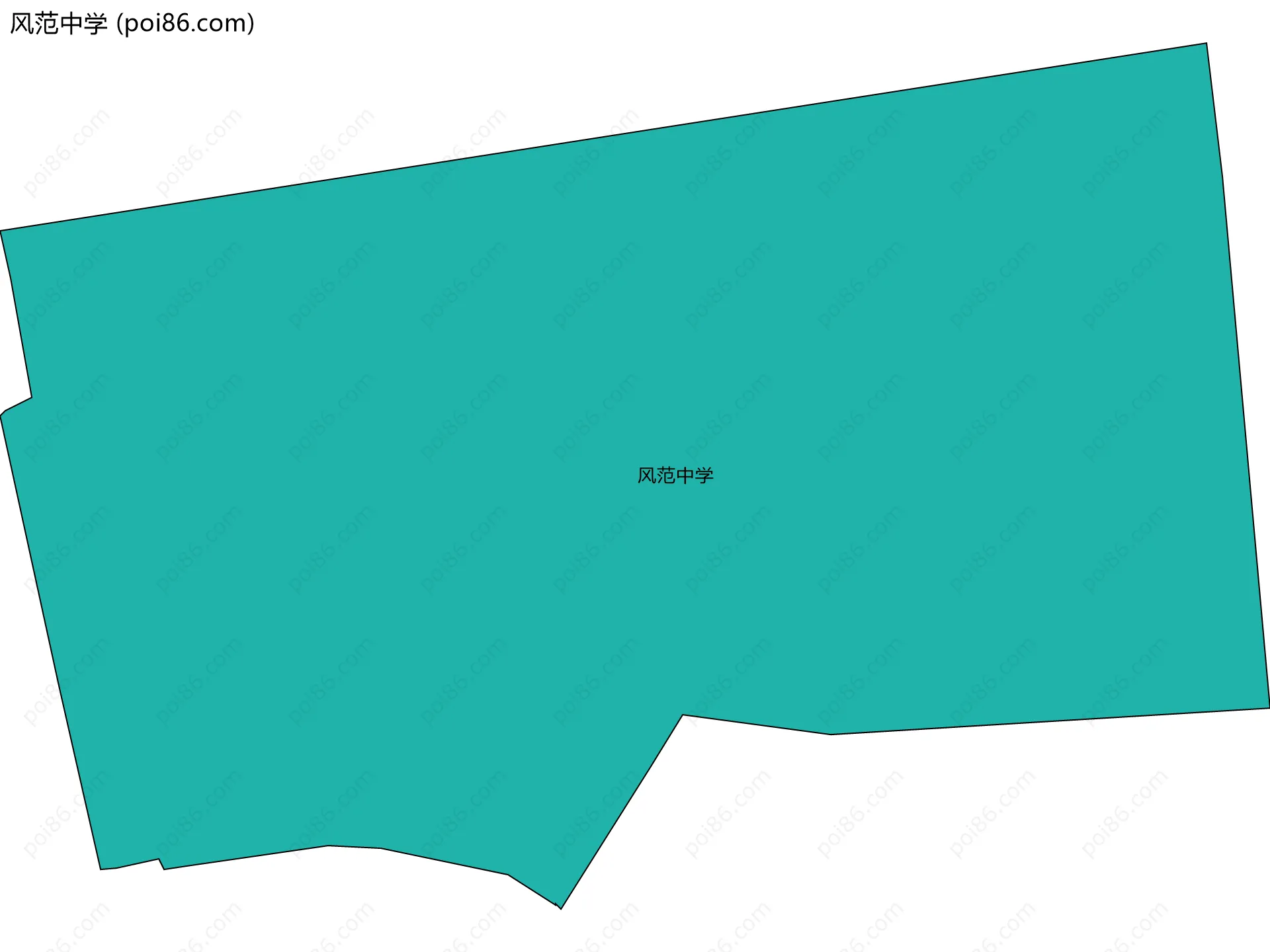 风范中学边界地图