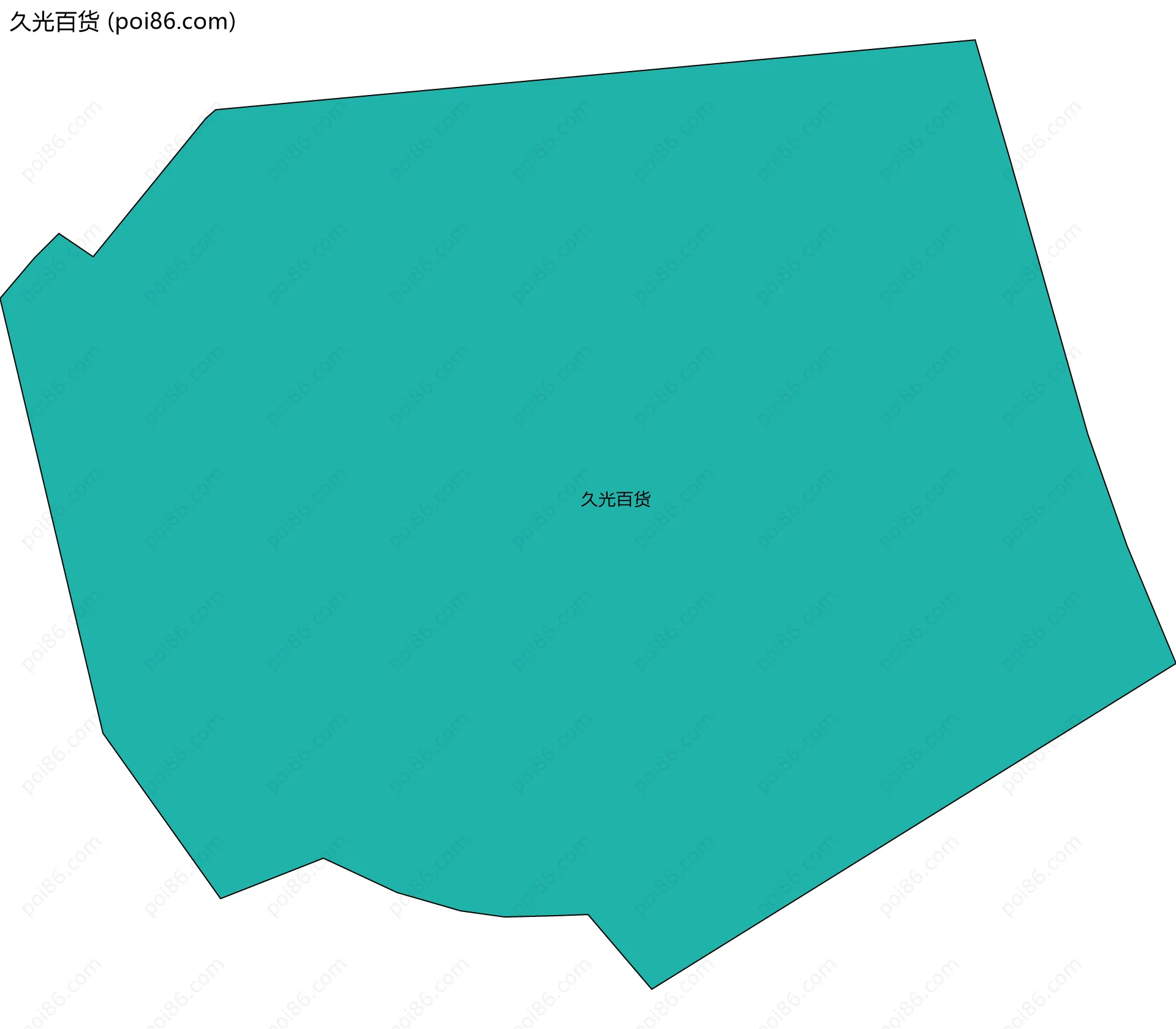 久光百货边界地图