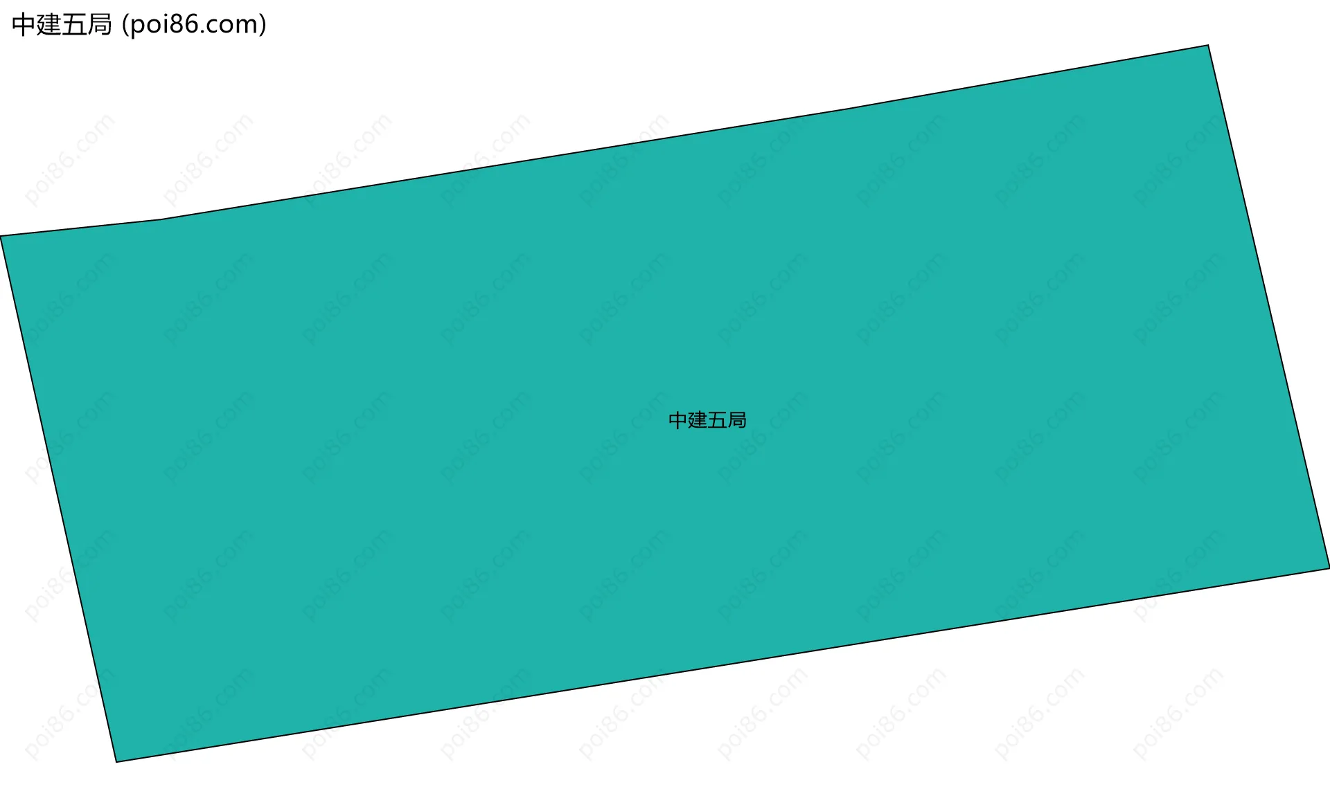 中建五局边界地图