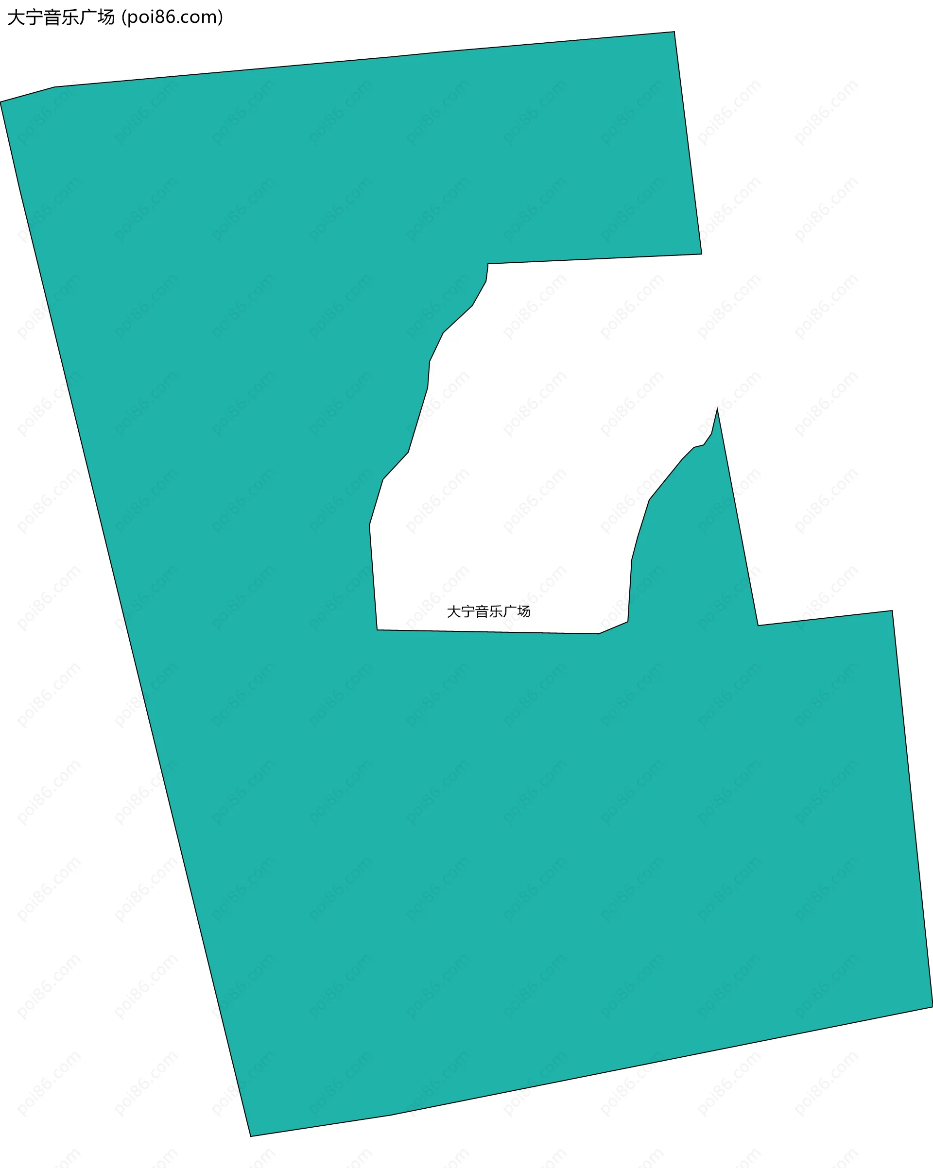 大宁音乐广场边界地图
