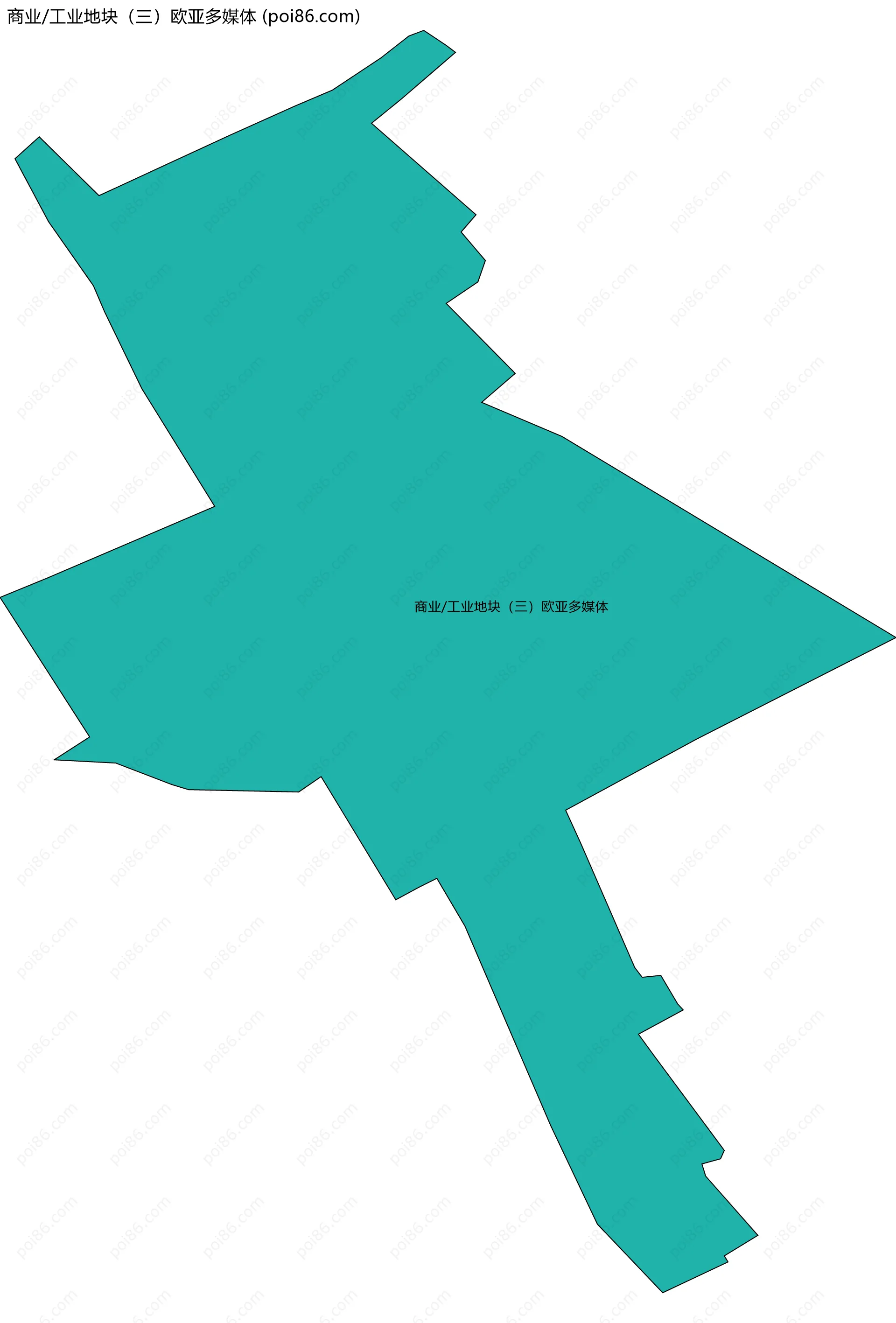 商业/工业地块（三）欧亚多媒体边界地图