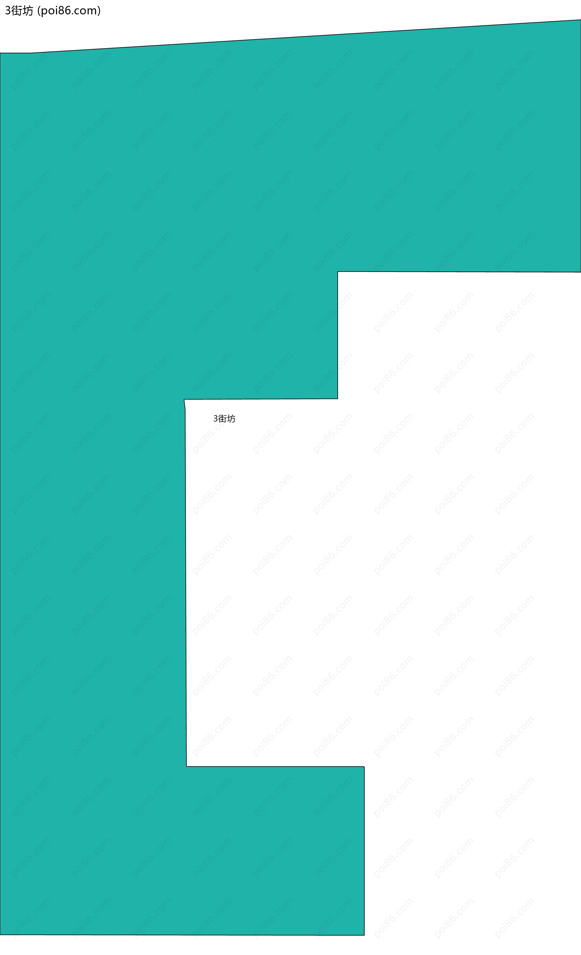 3街坊边界地图