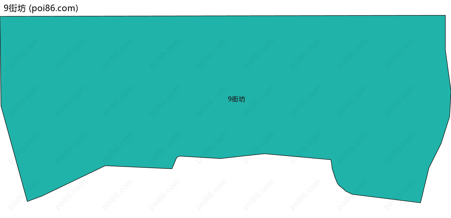 9街坊边界地图