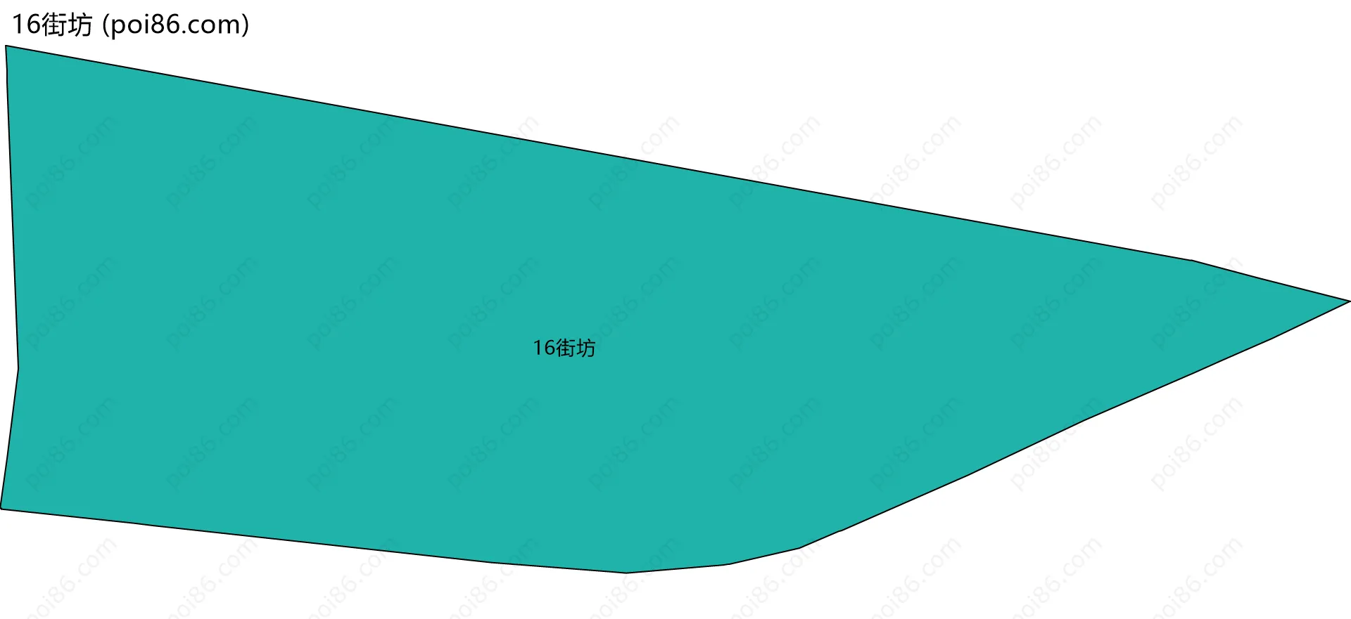 16街坊边界地图