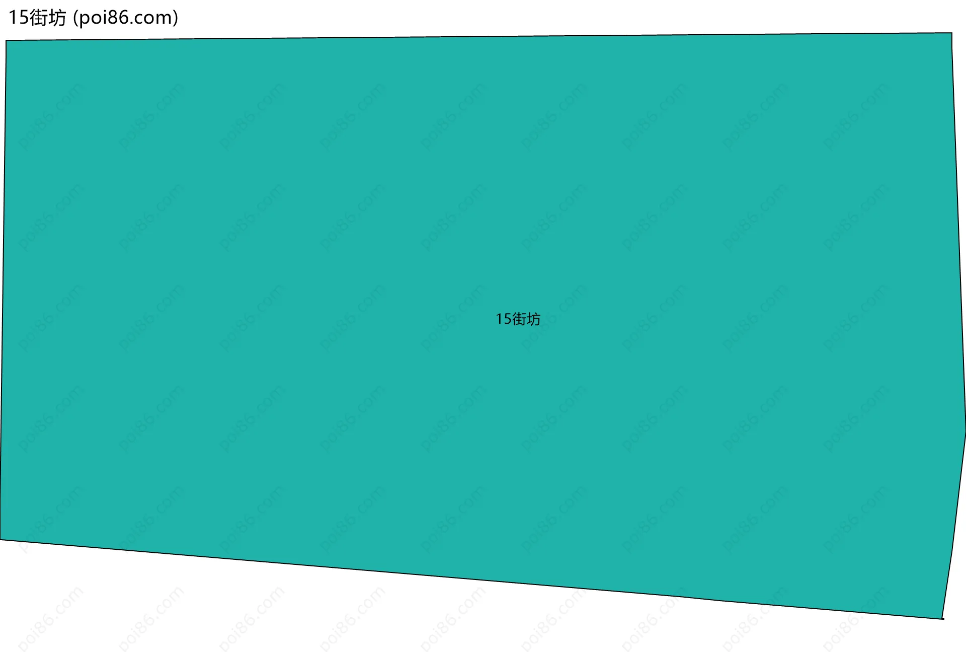 15街坊边界地图