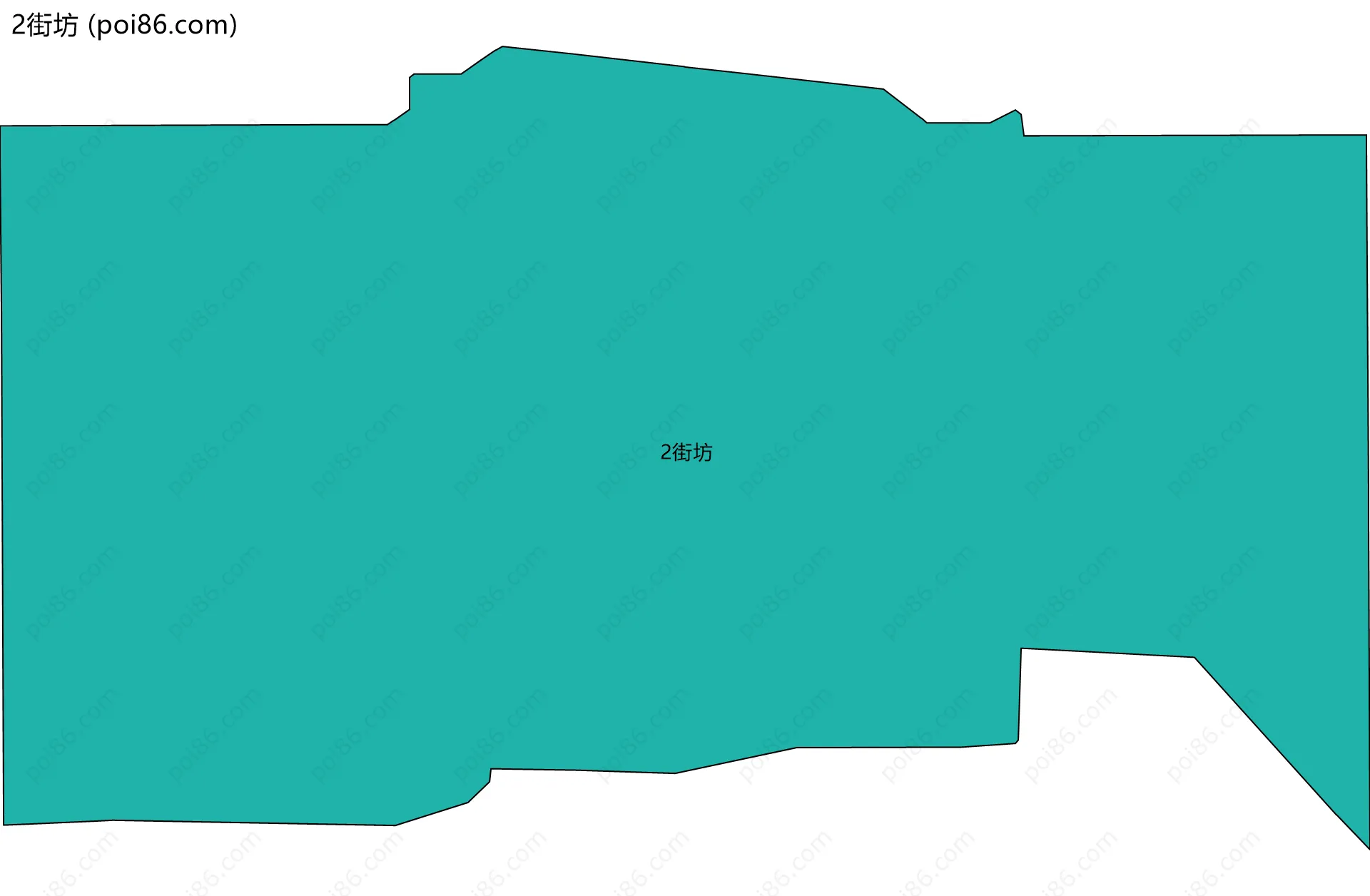 2街坊边界地图