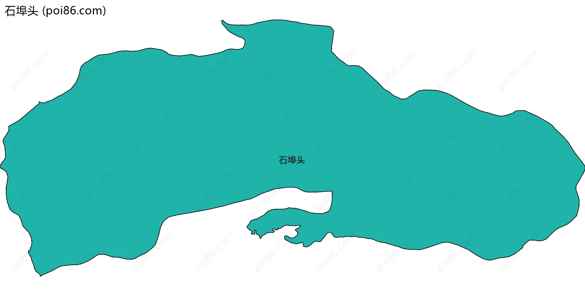 石埠头边界地图