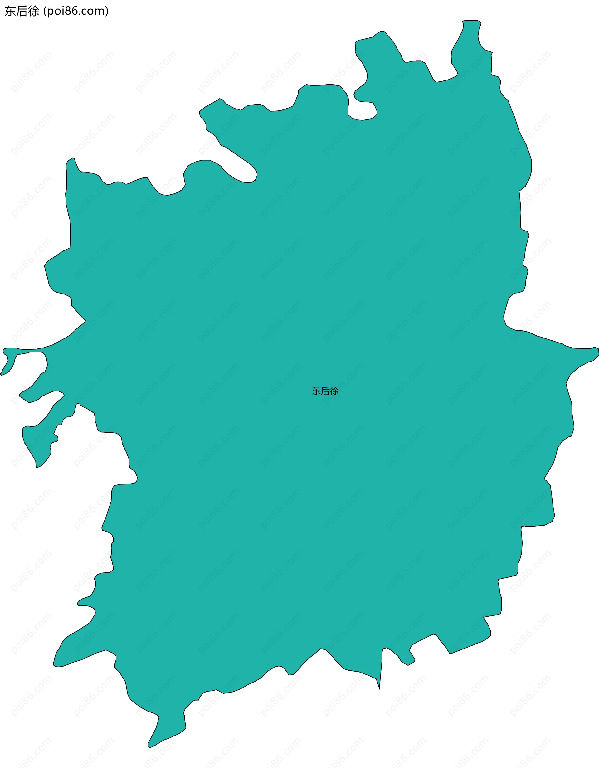 东后徐边界地图