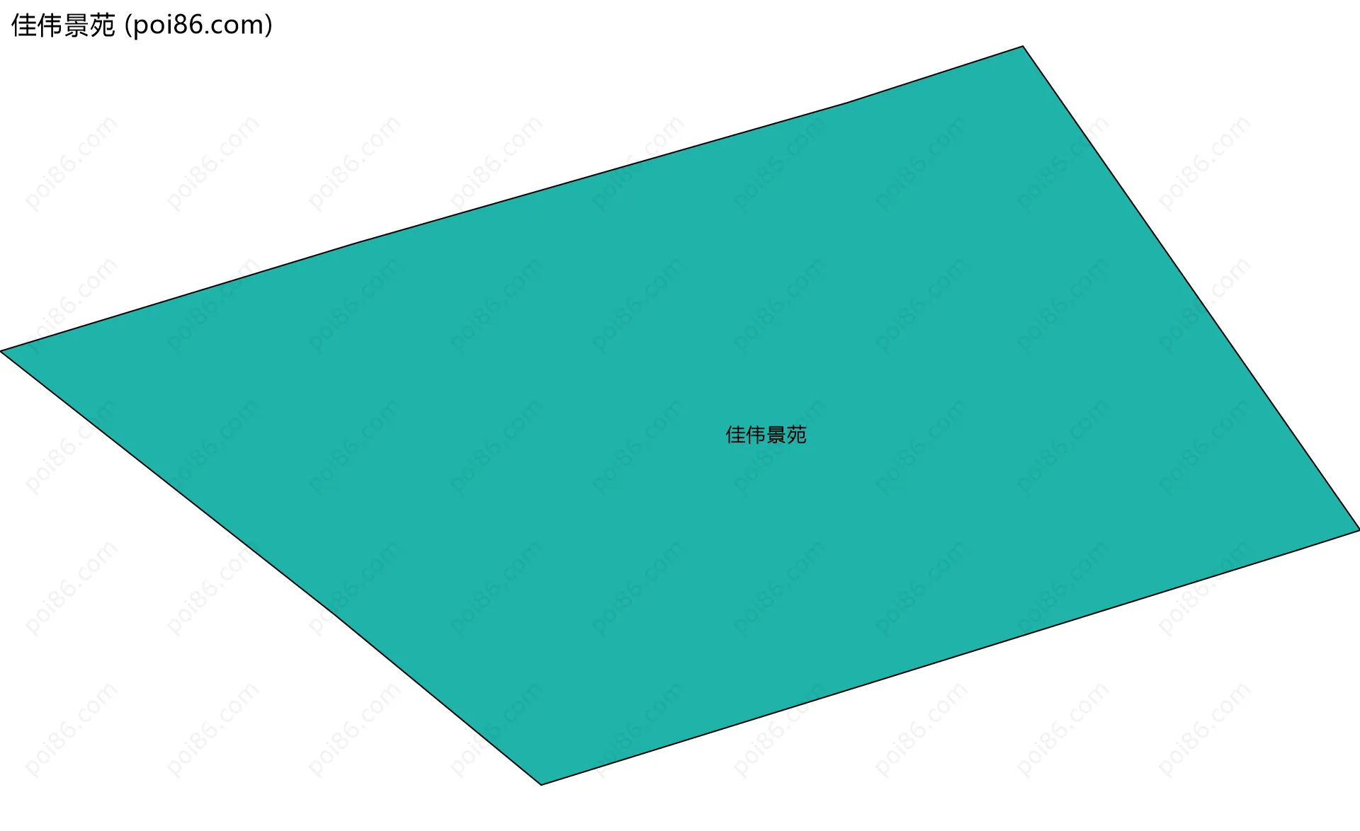 佳伟景苑边界地图