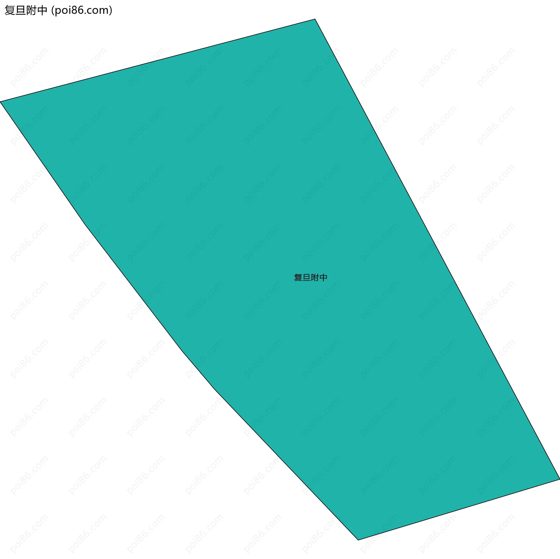 复旦附中边界地图