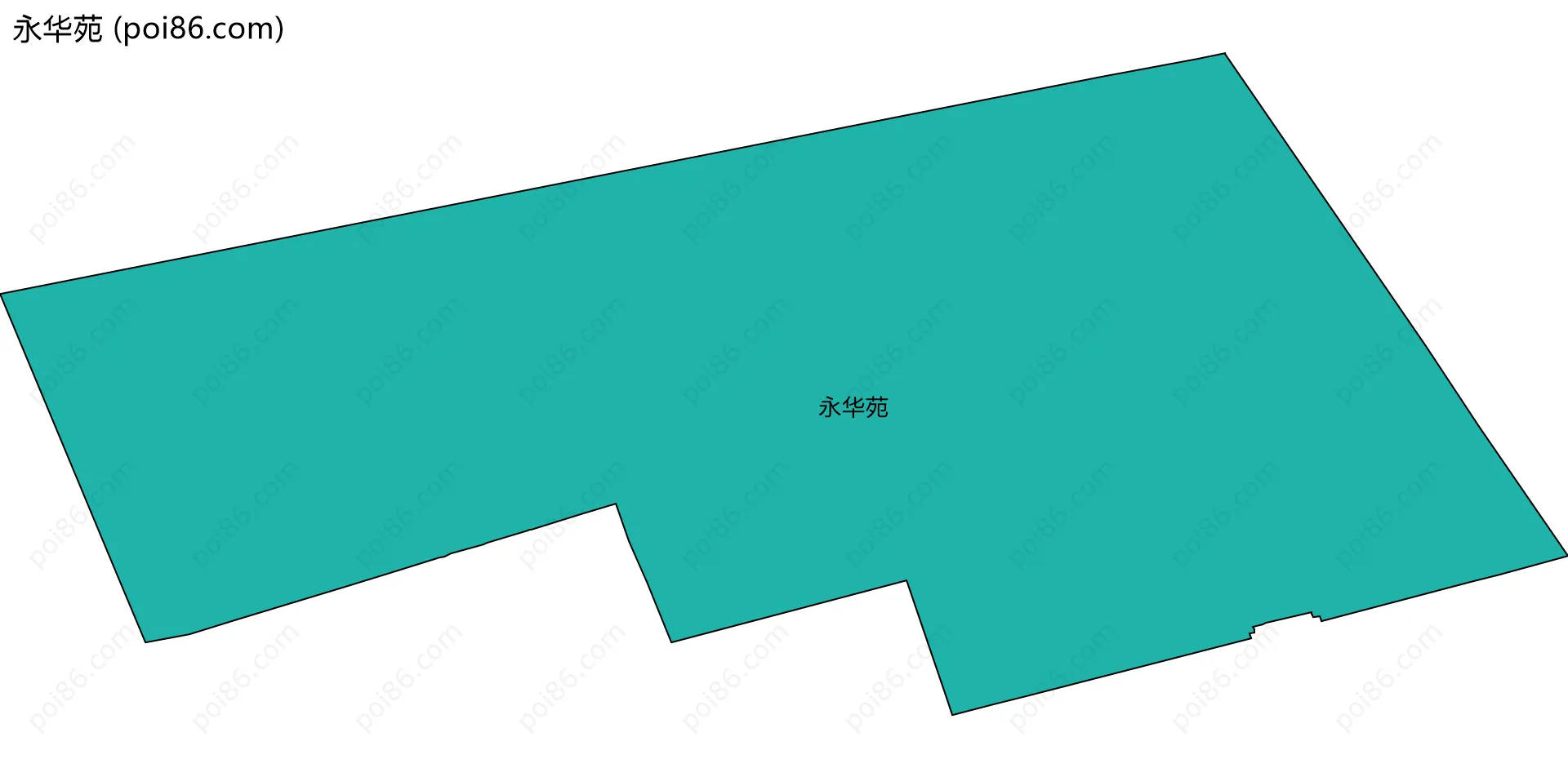 永华苑边界地图