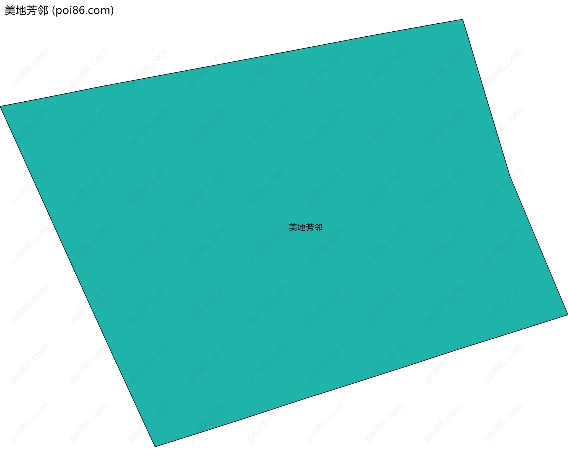 美地芳邻边界地图