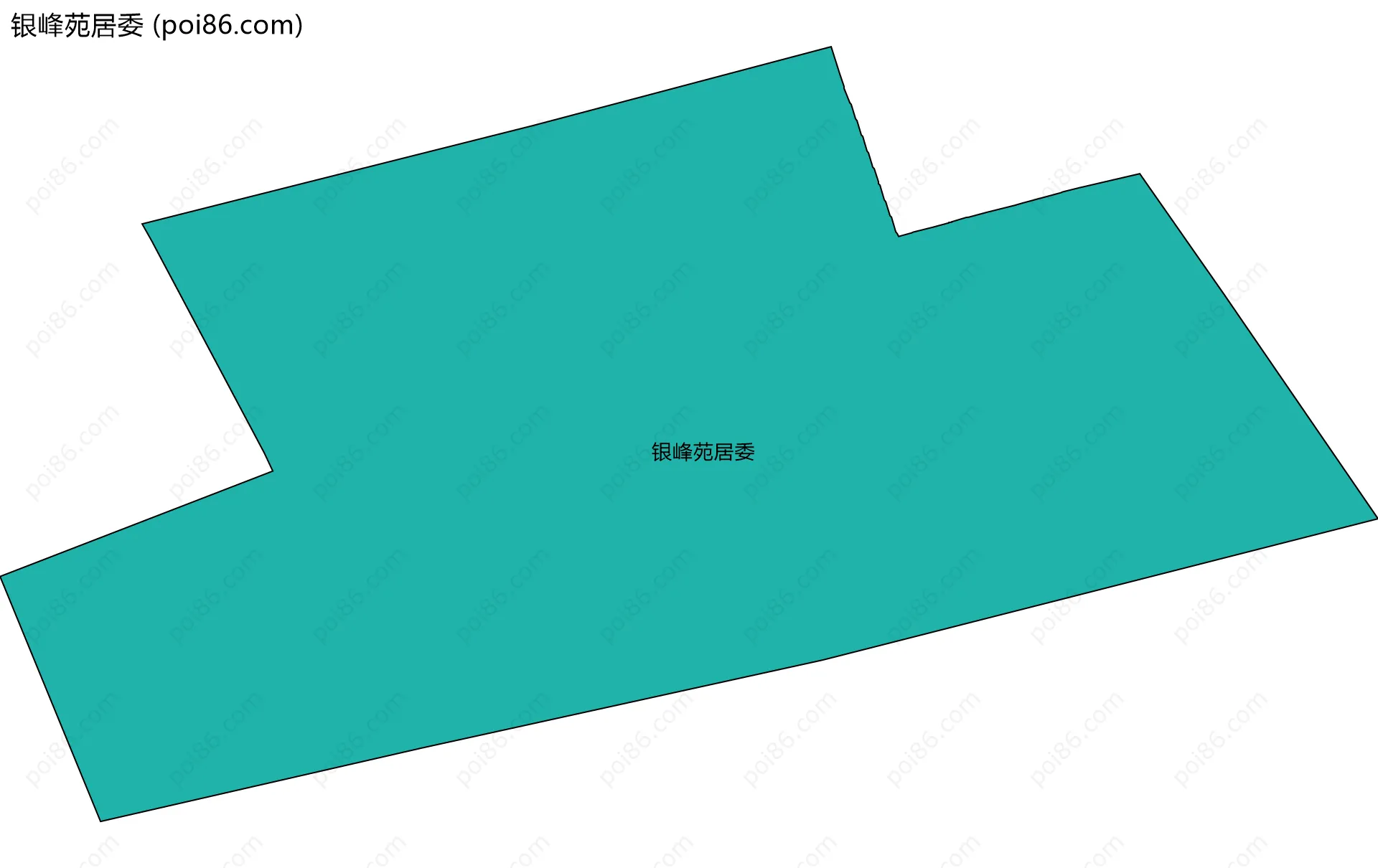 银峰苑居委边界地图