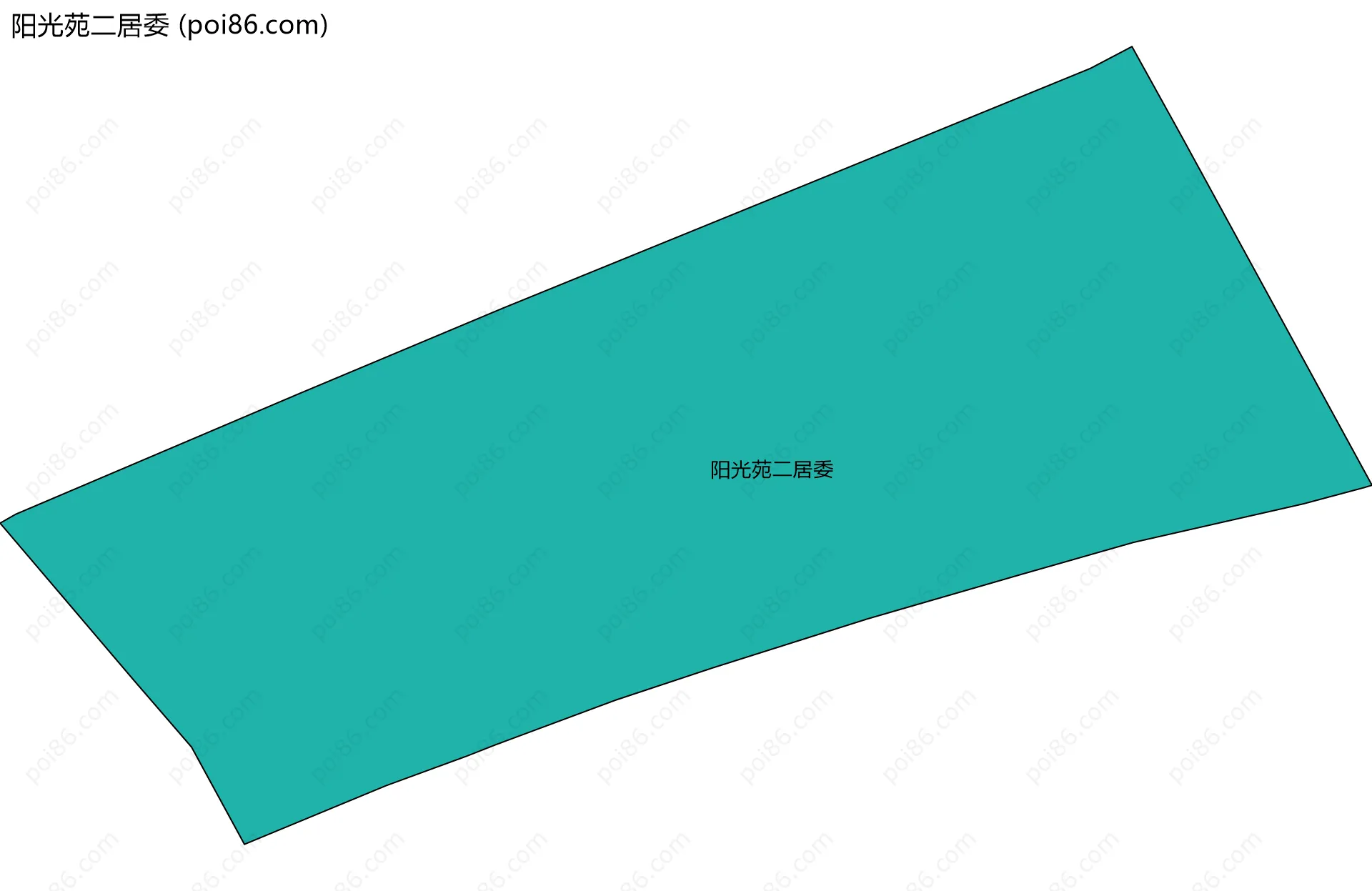 阳光苑二居委边界地图