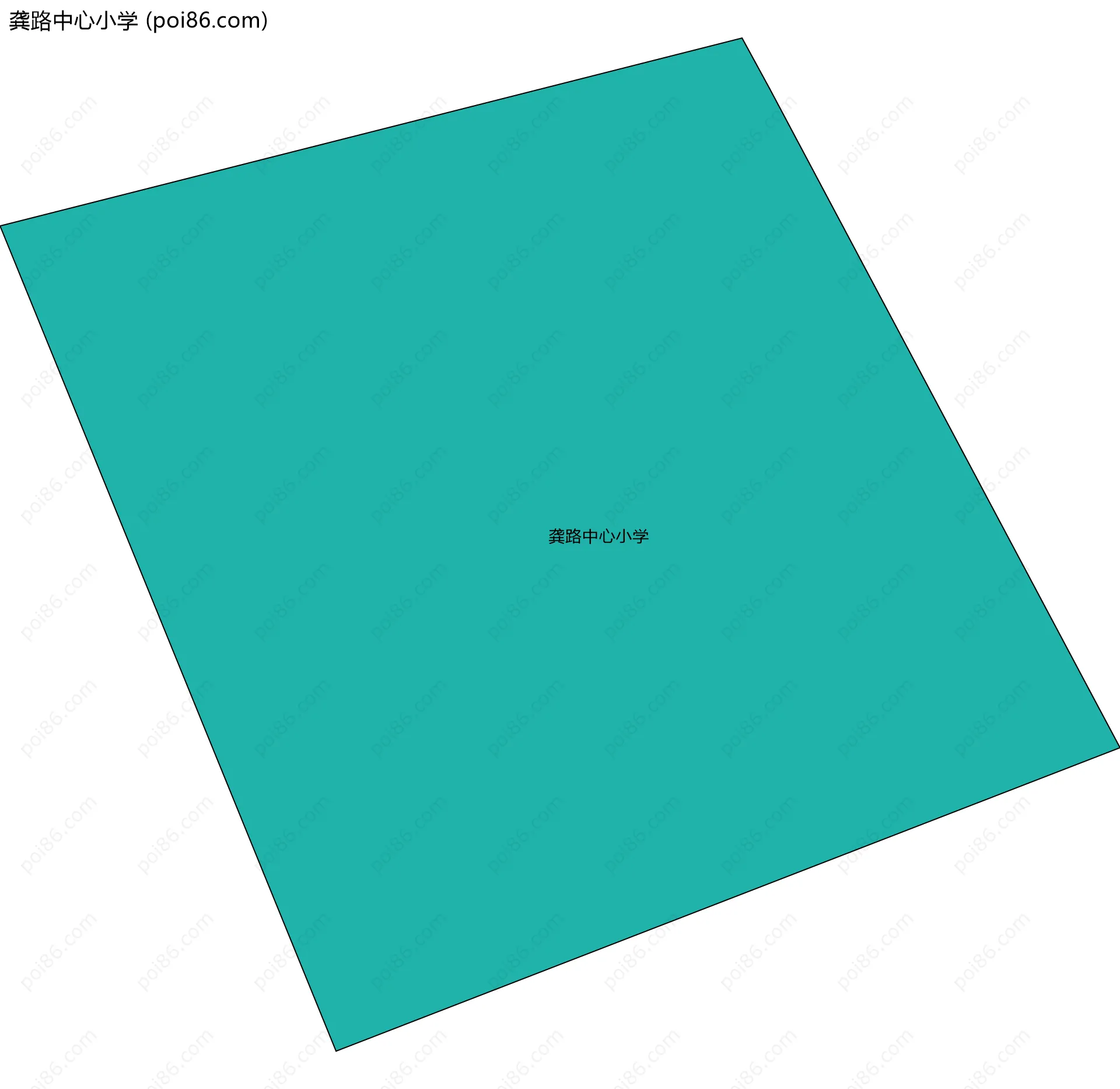 龚路中心小学边界地图