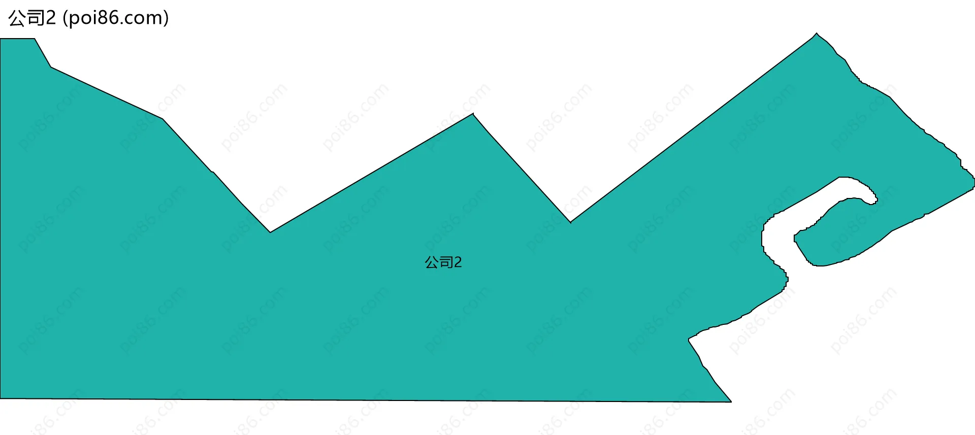 公司2边界地图