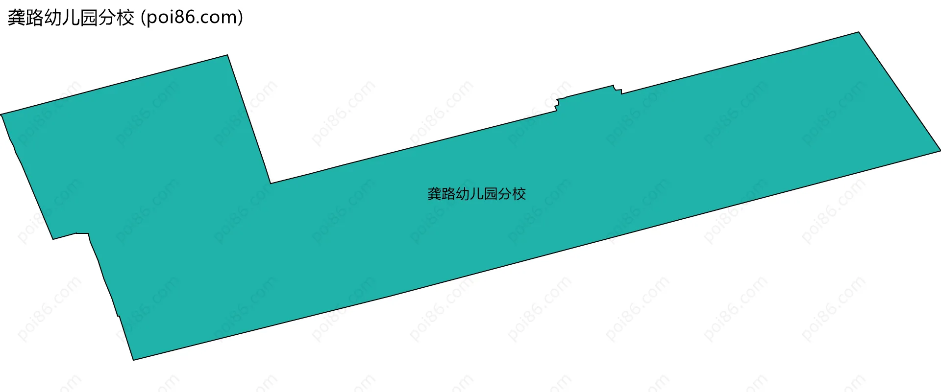 龚路幼儿园分校边界地图