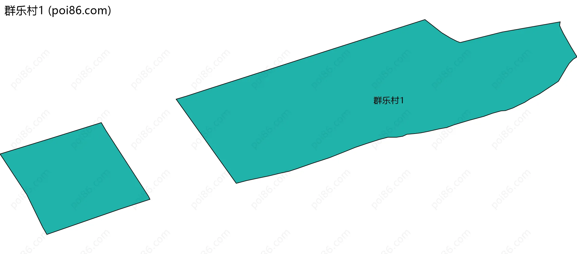 群乐村1边界地图
