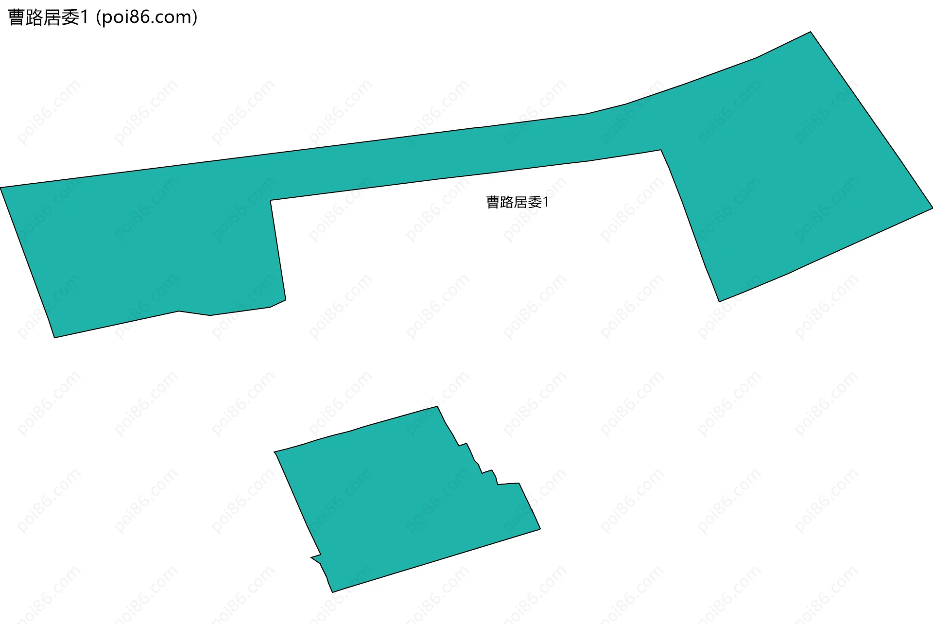 曹路居委1边界地图