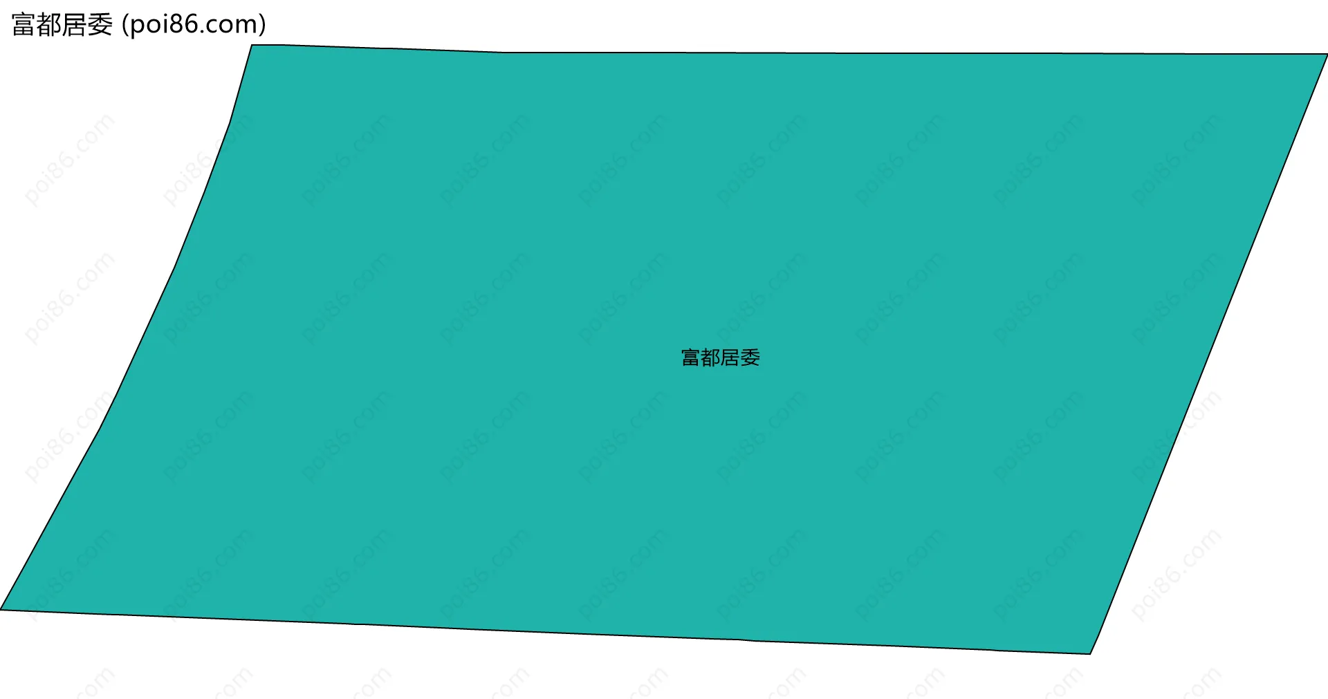 富都居委边界地图