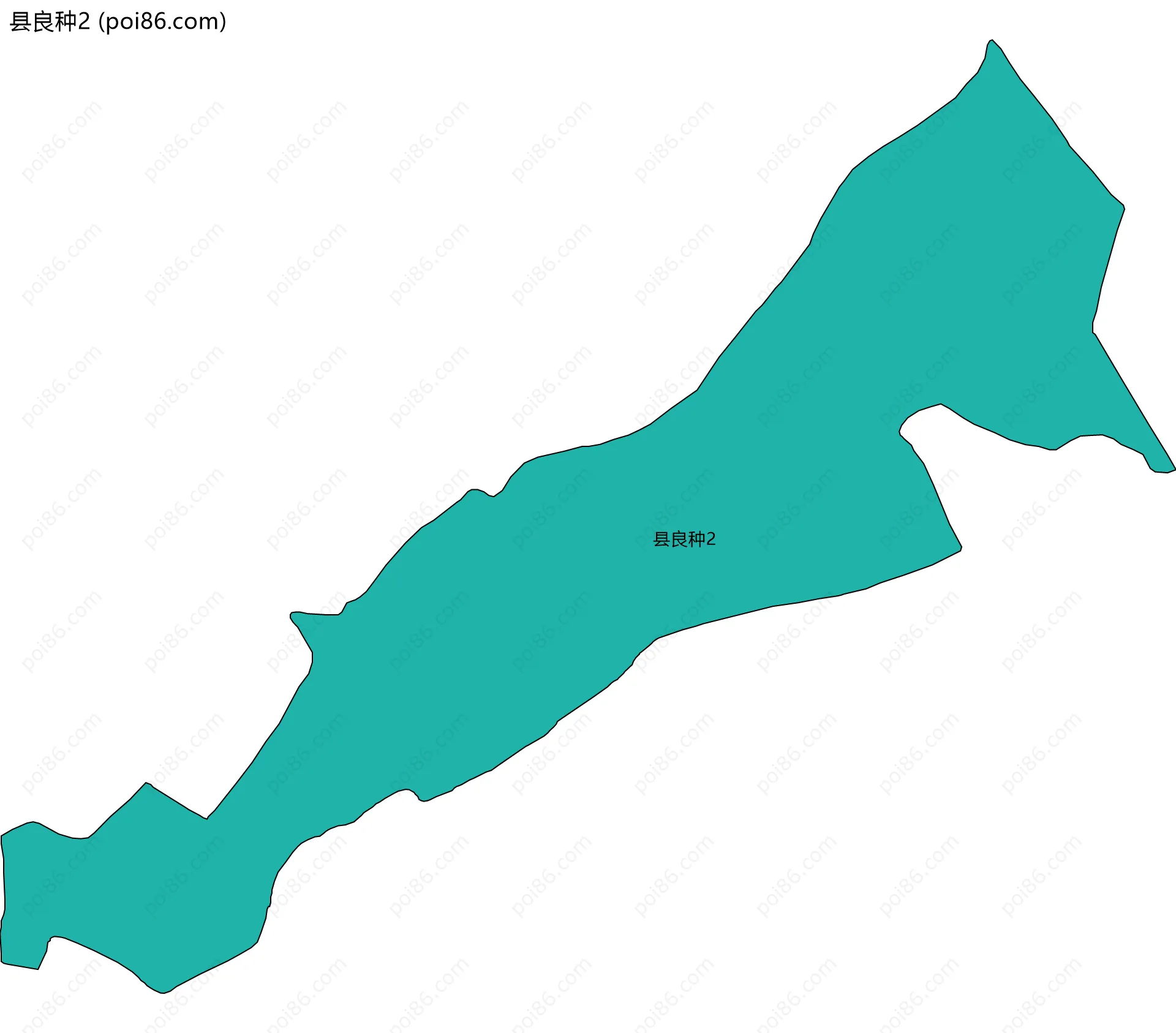 县良种2边界地图