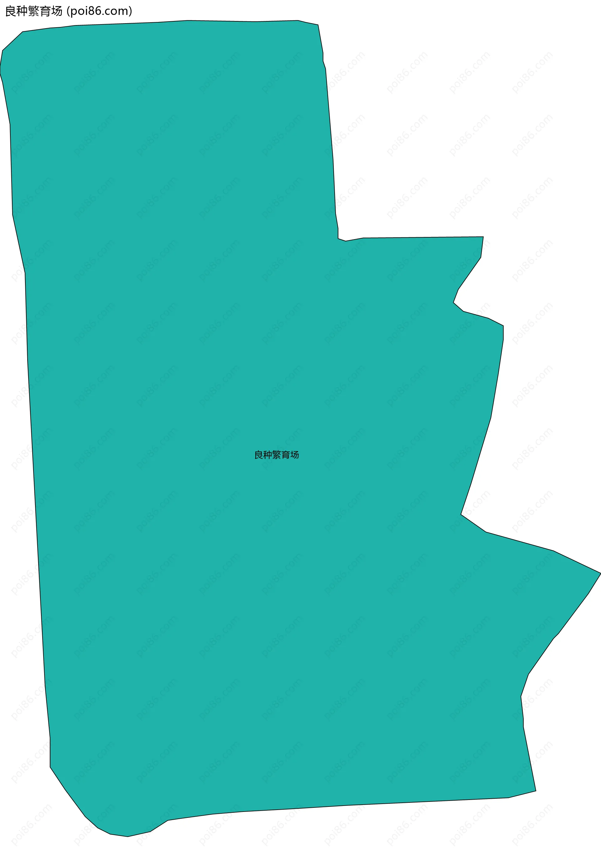 良种繁育场边界地图