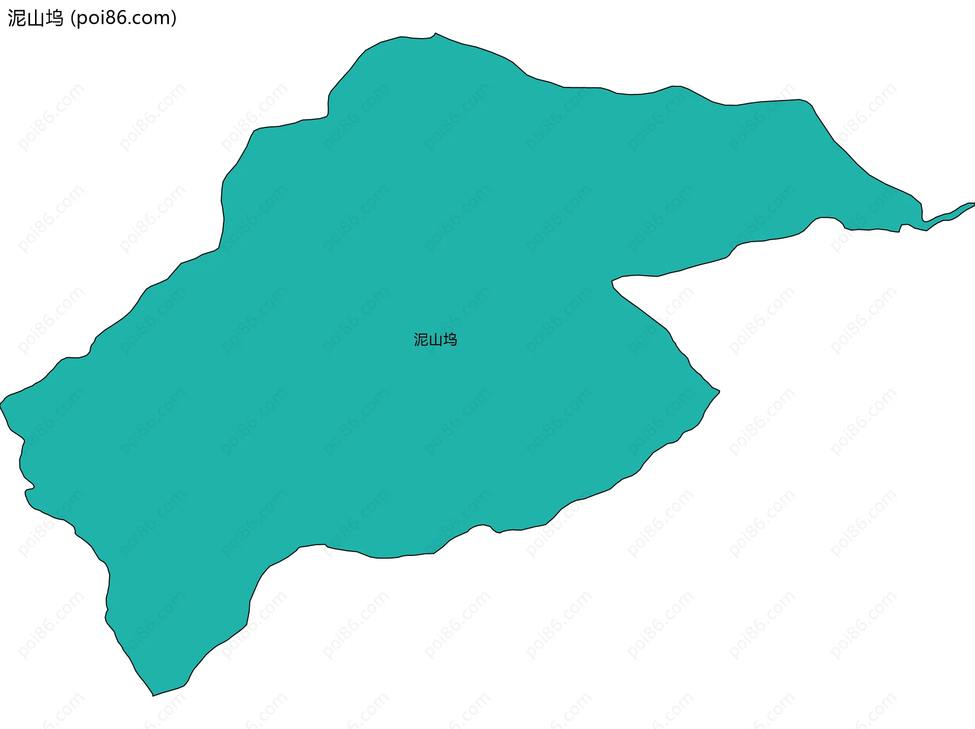 泥山坞边界地图