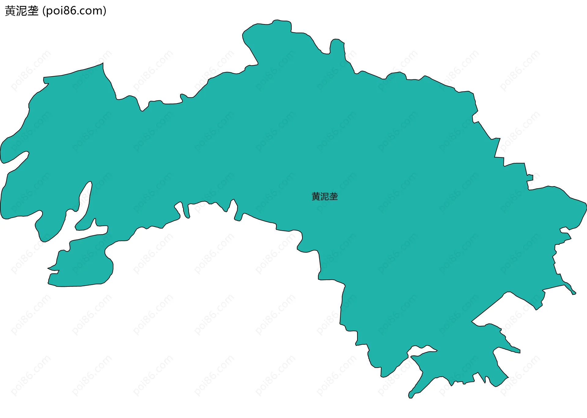 黄泥垄边界地图