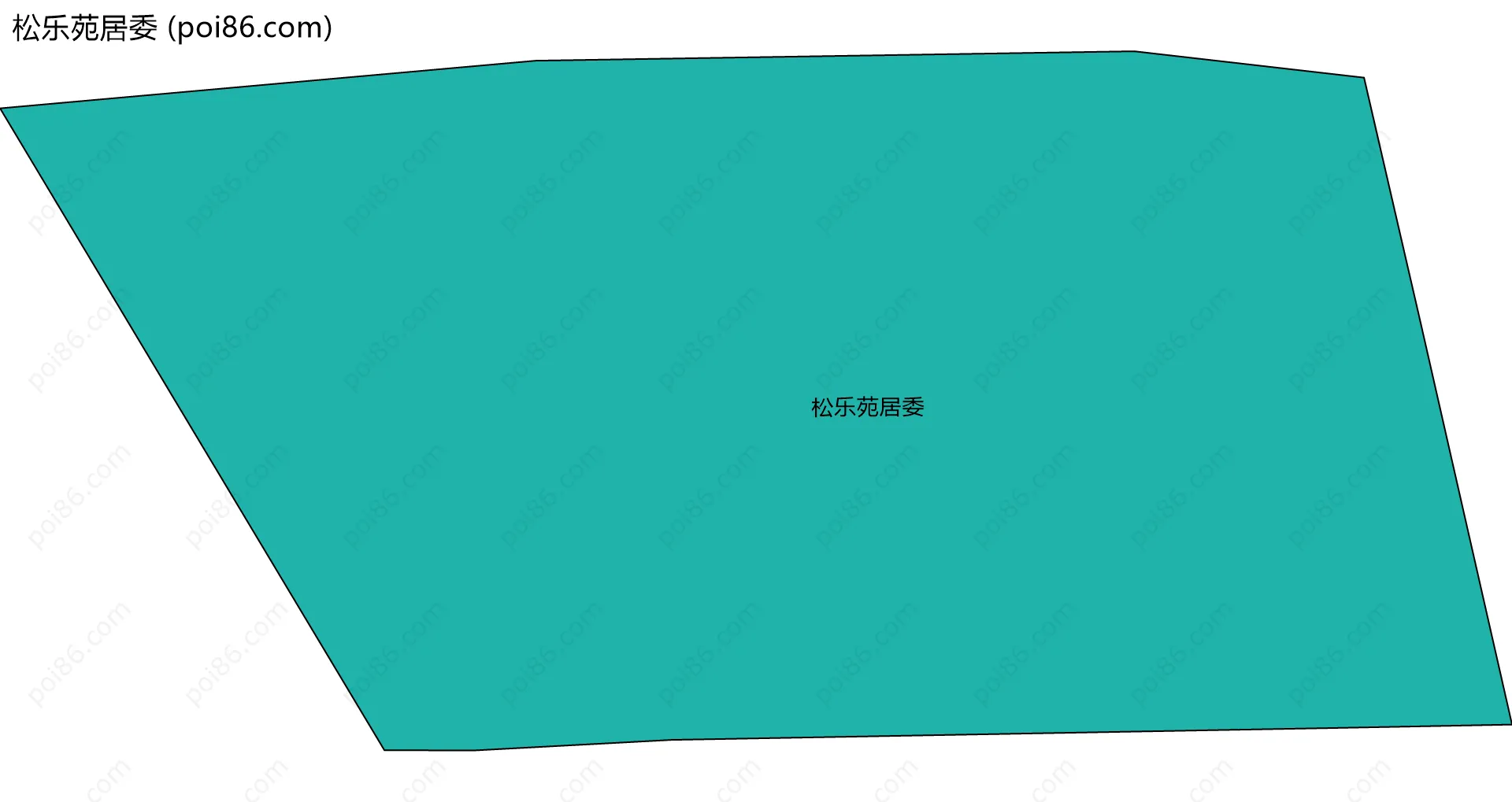 松乐苑居委边界地图