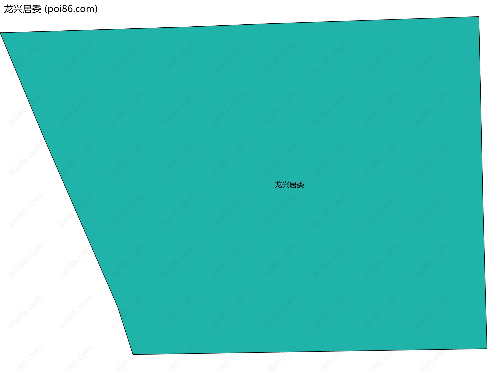 龙兴居委边界地图