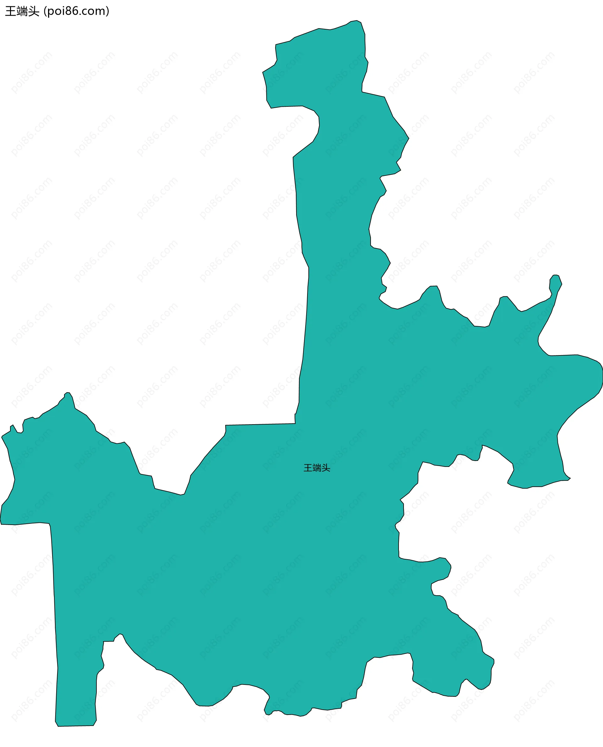 王端头边界地图
