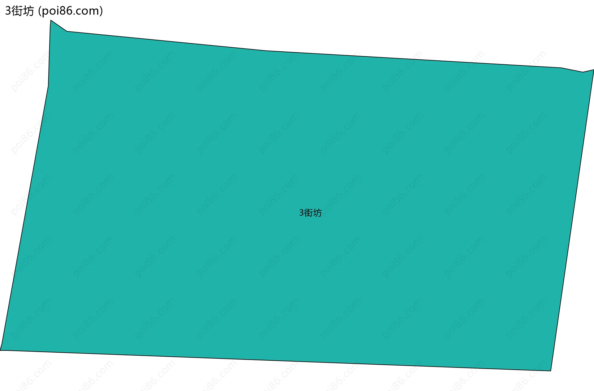 3街坊边界地图