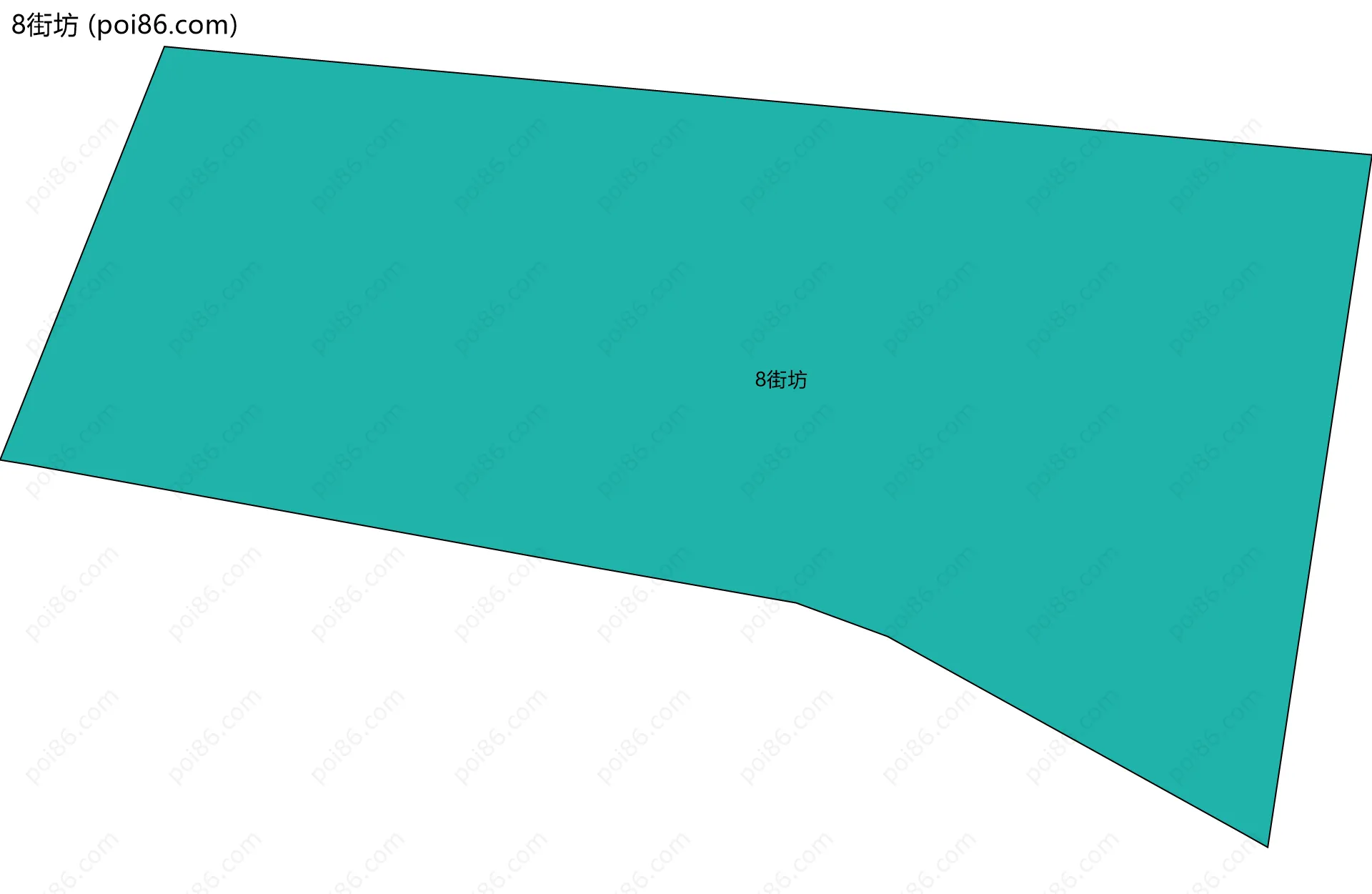 8街坊边界地图
