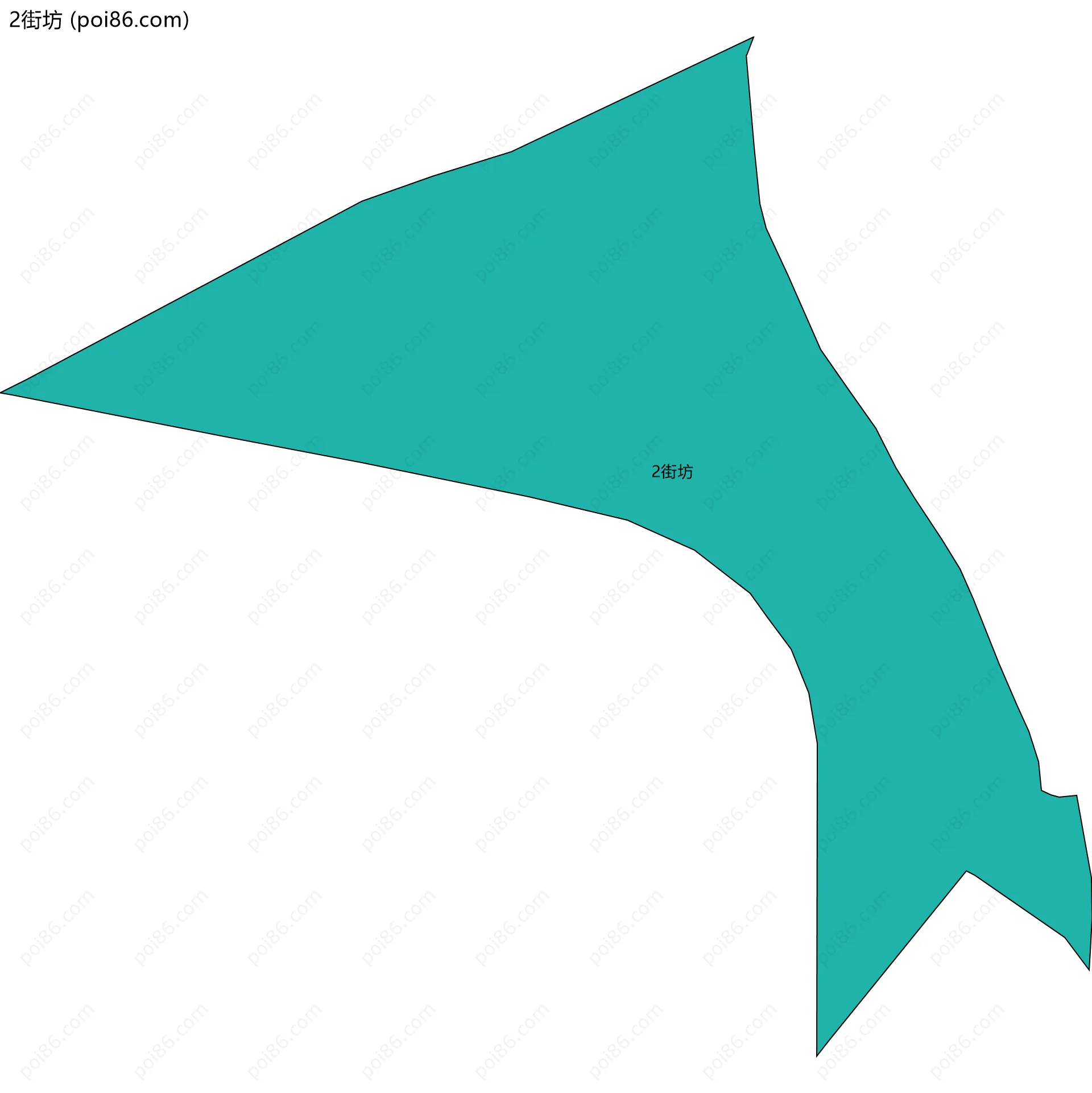2街坊边界地图