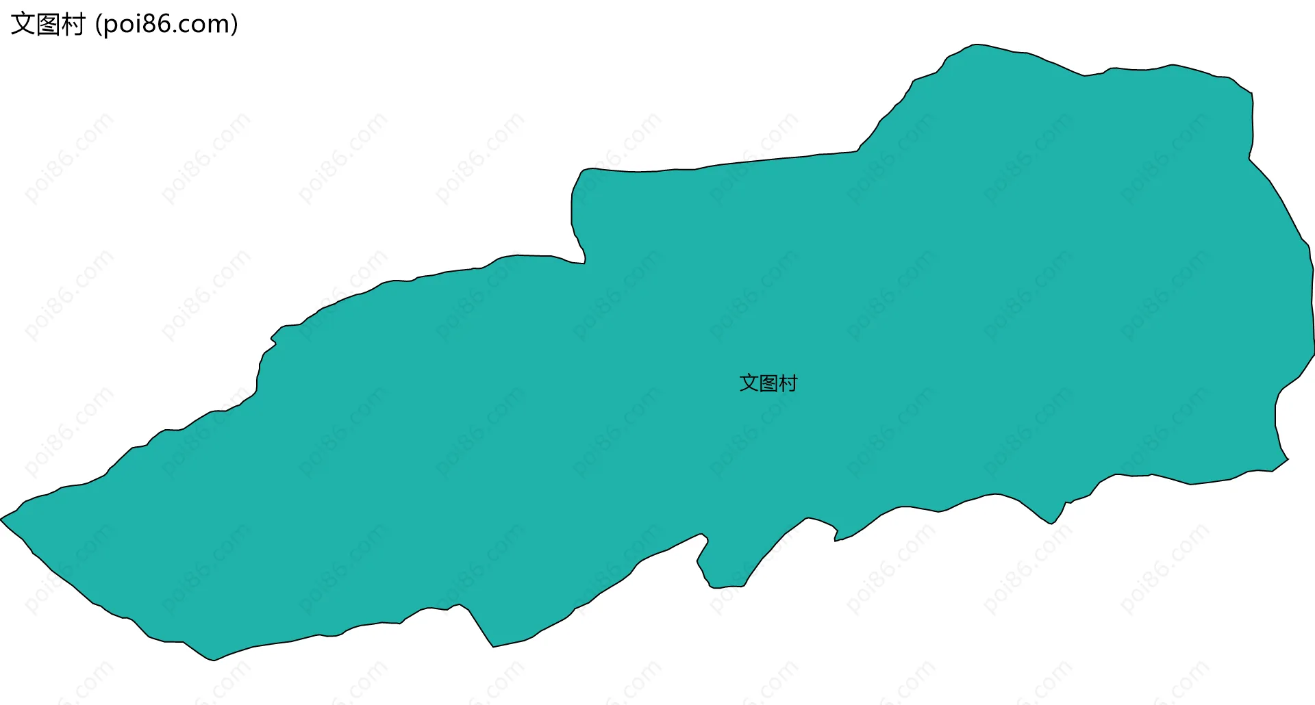 文图村边界地图