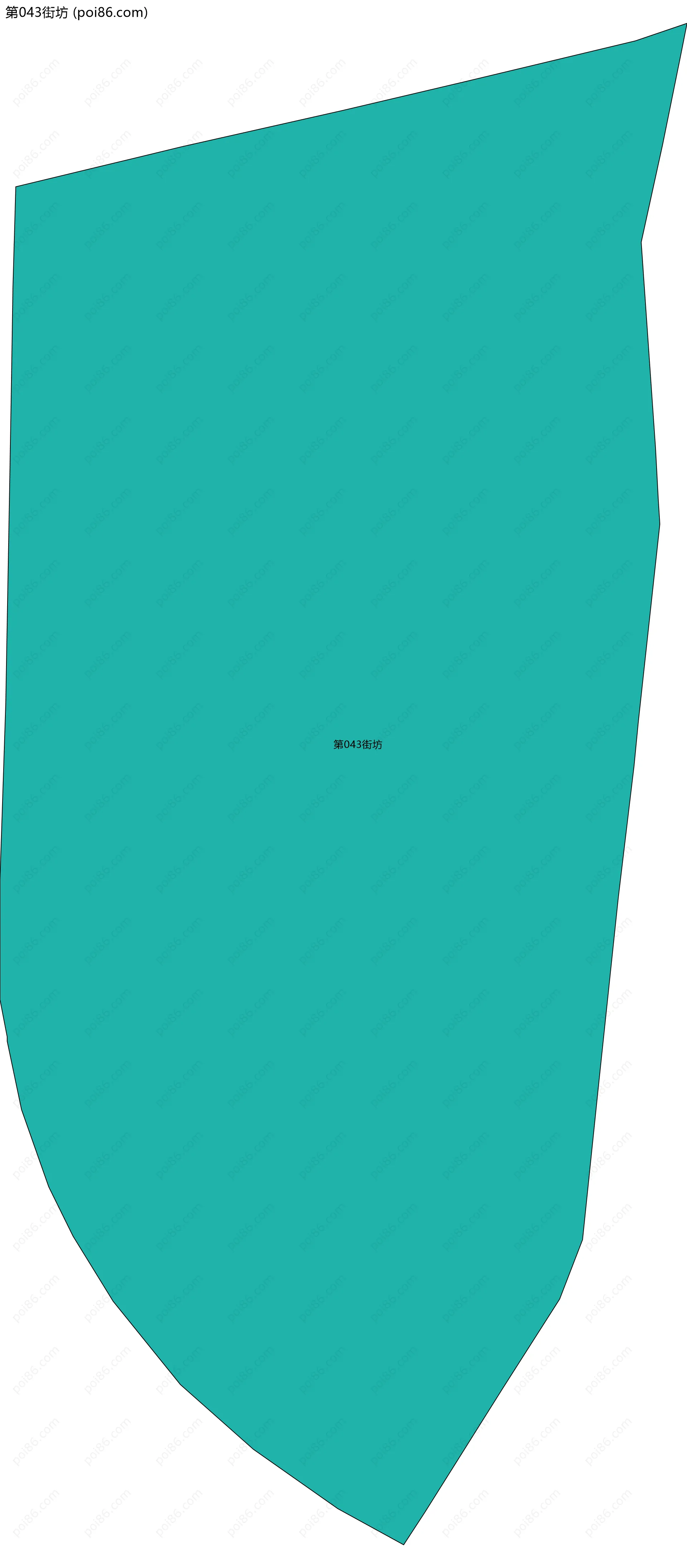 第043街坊边界地图