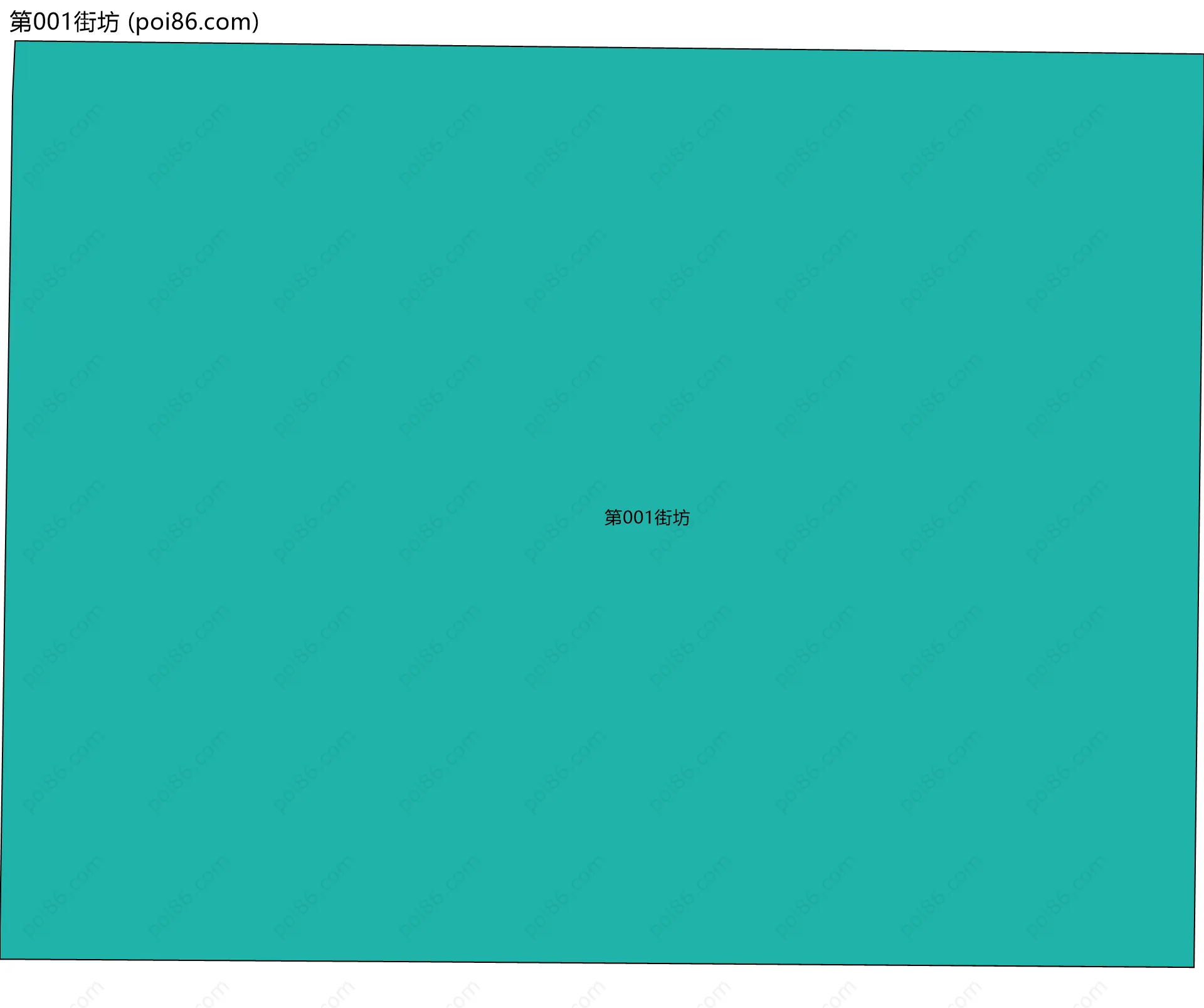 第001街坊边界地图