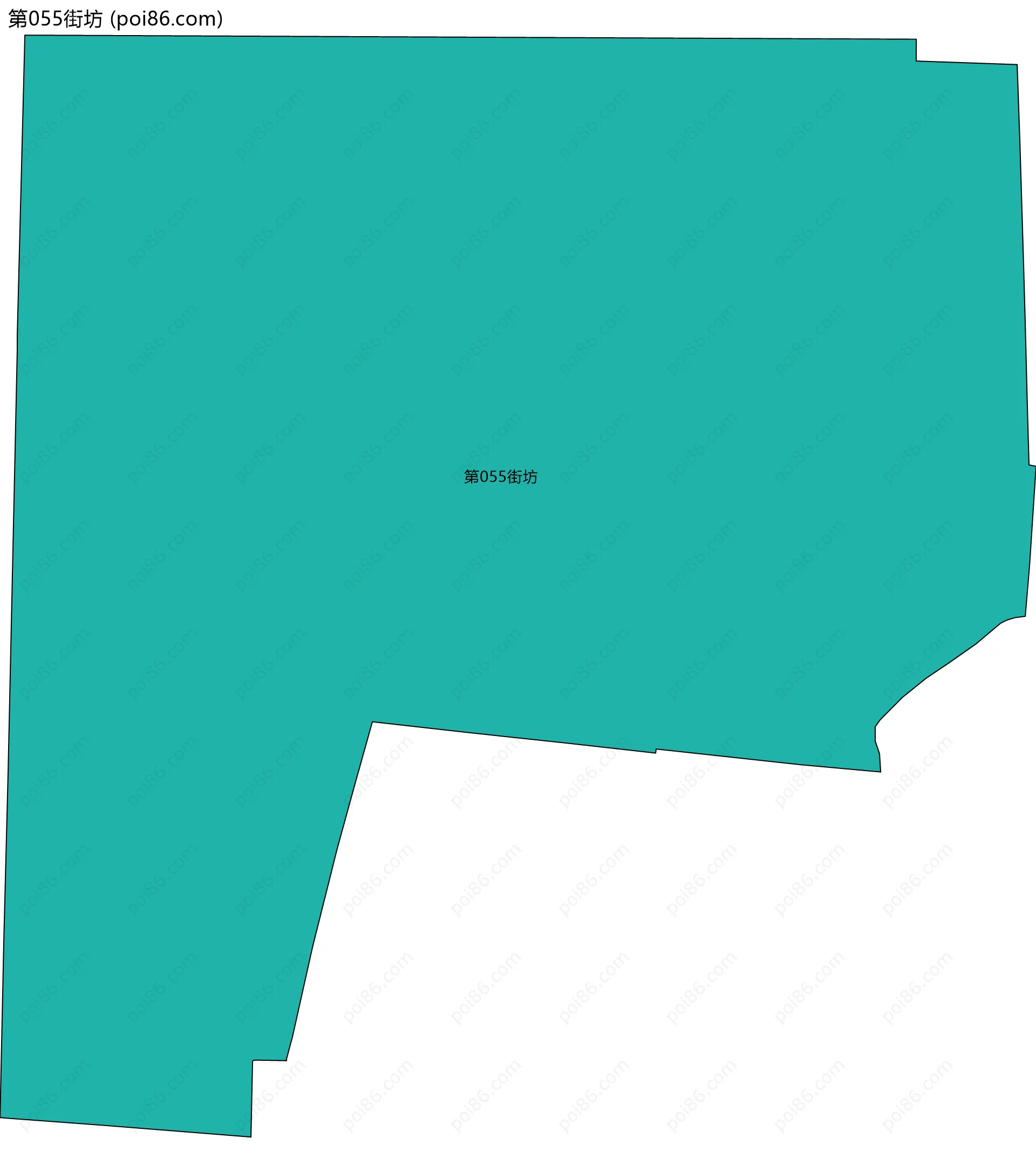 第055街坊边界地图