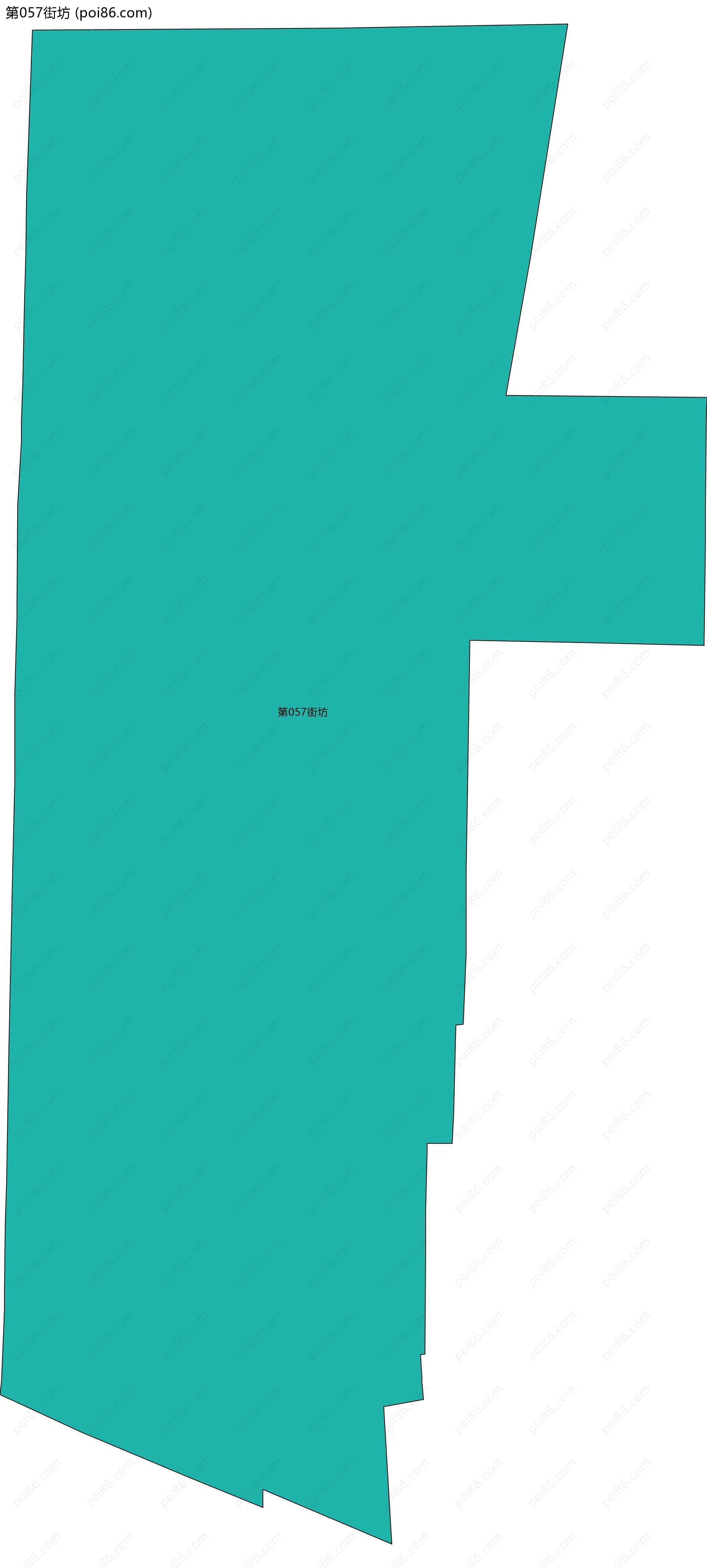 第057街坊边界地图