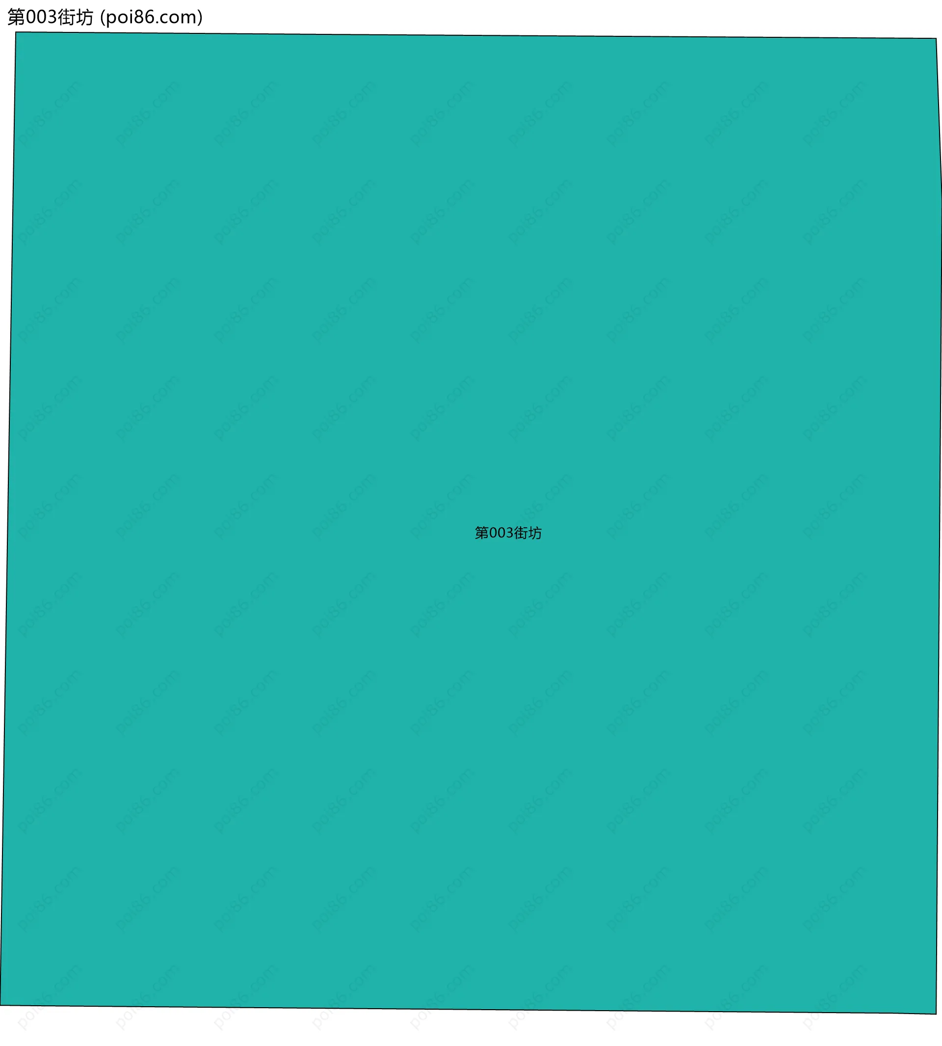 第003街坊边界地图