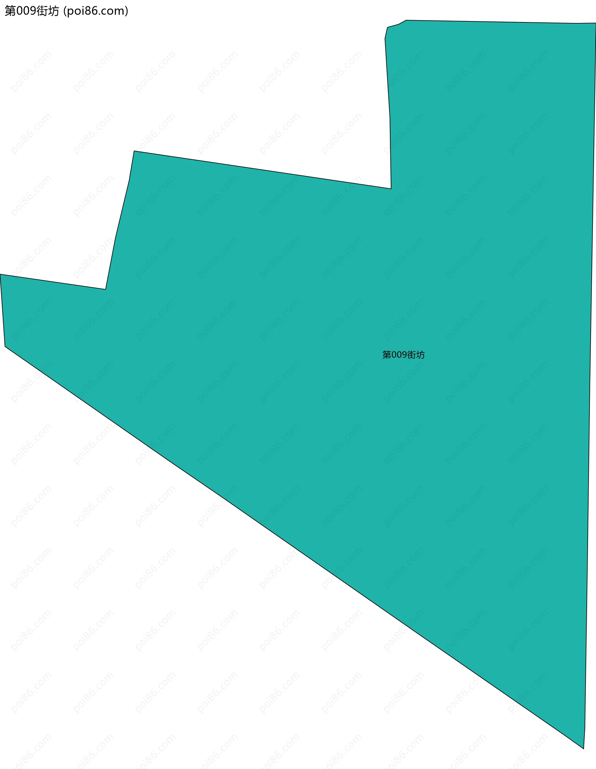 第009街坊边界地图