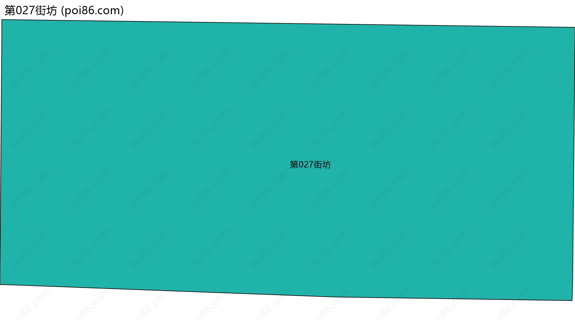第027街坊边界地图