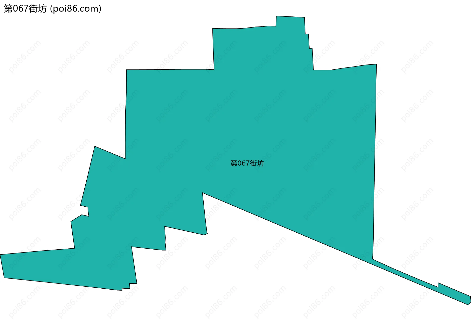 第067街坊边界地图