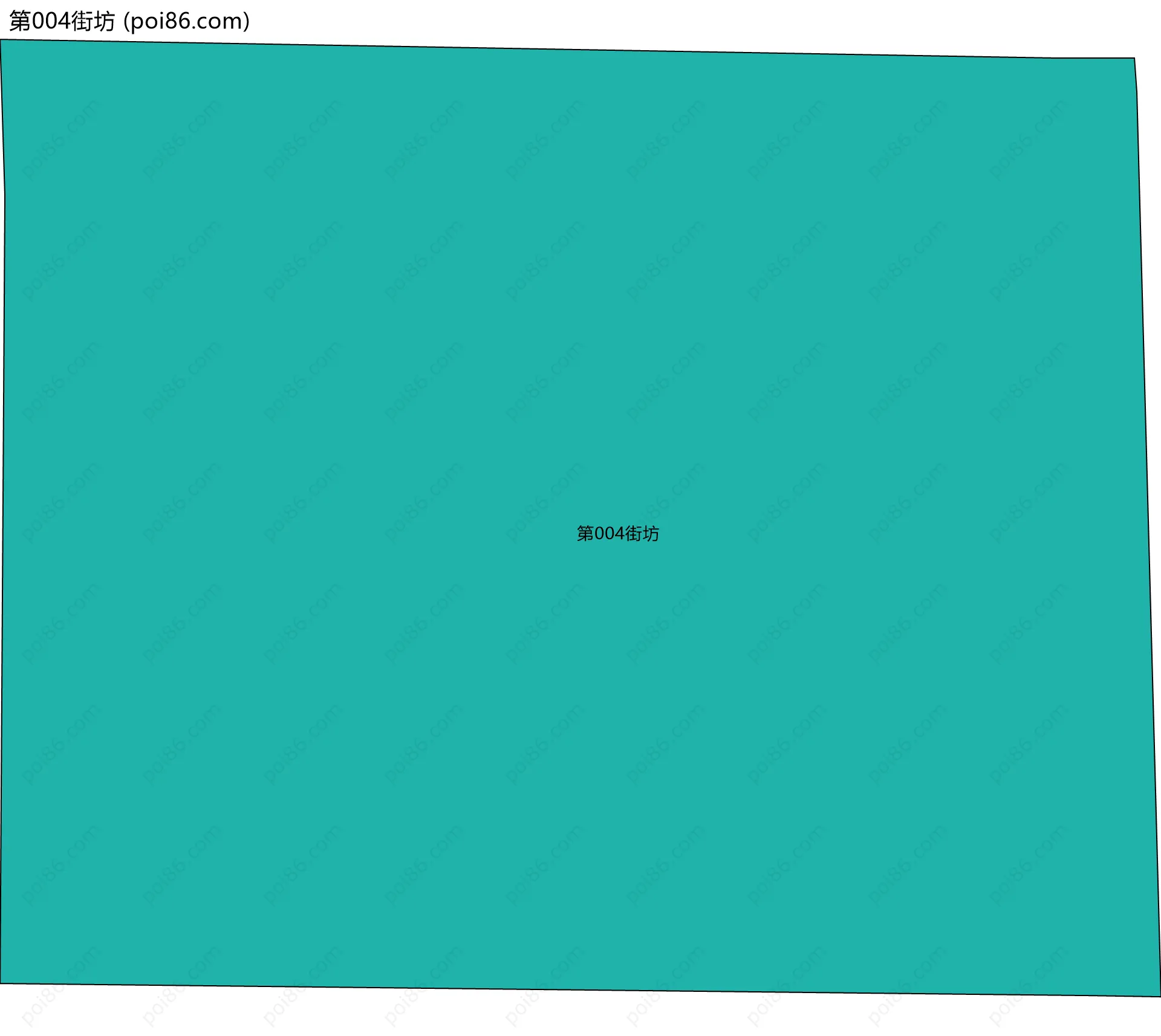 第004街坊边界地图