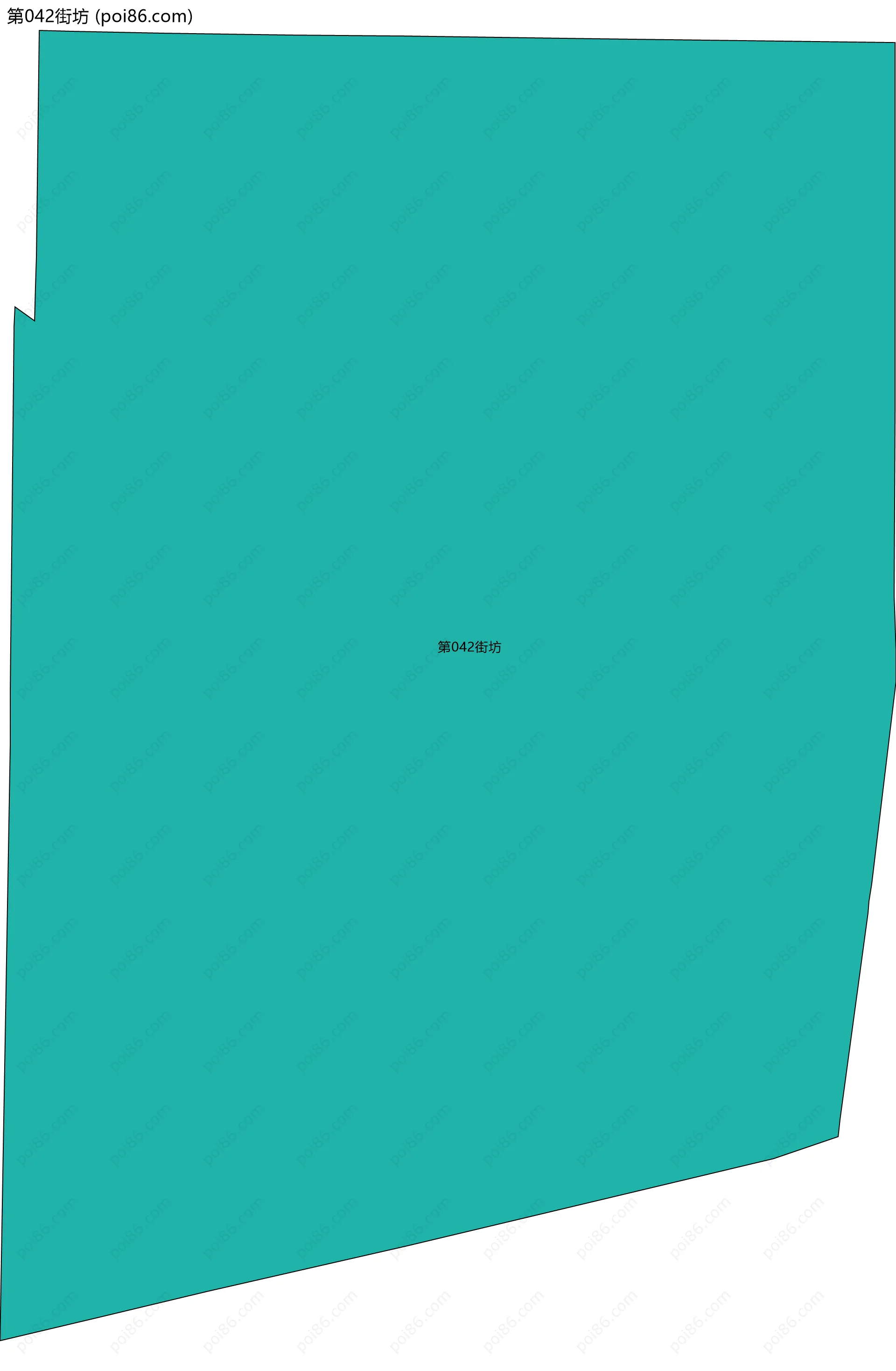 第042街坊边界地图