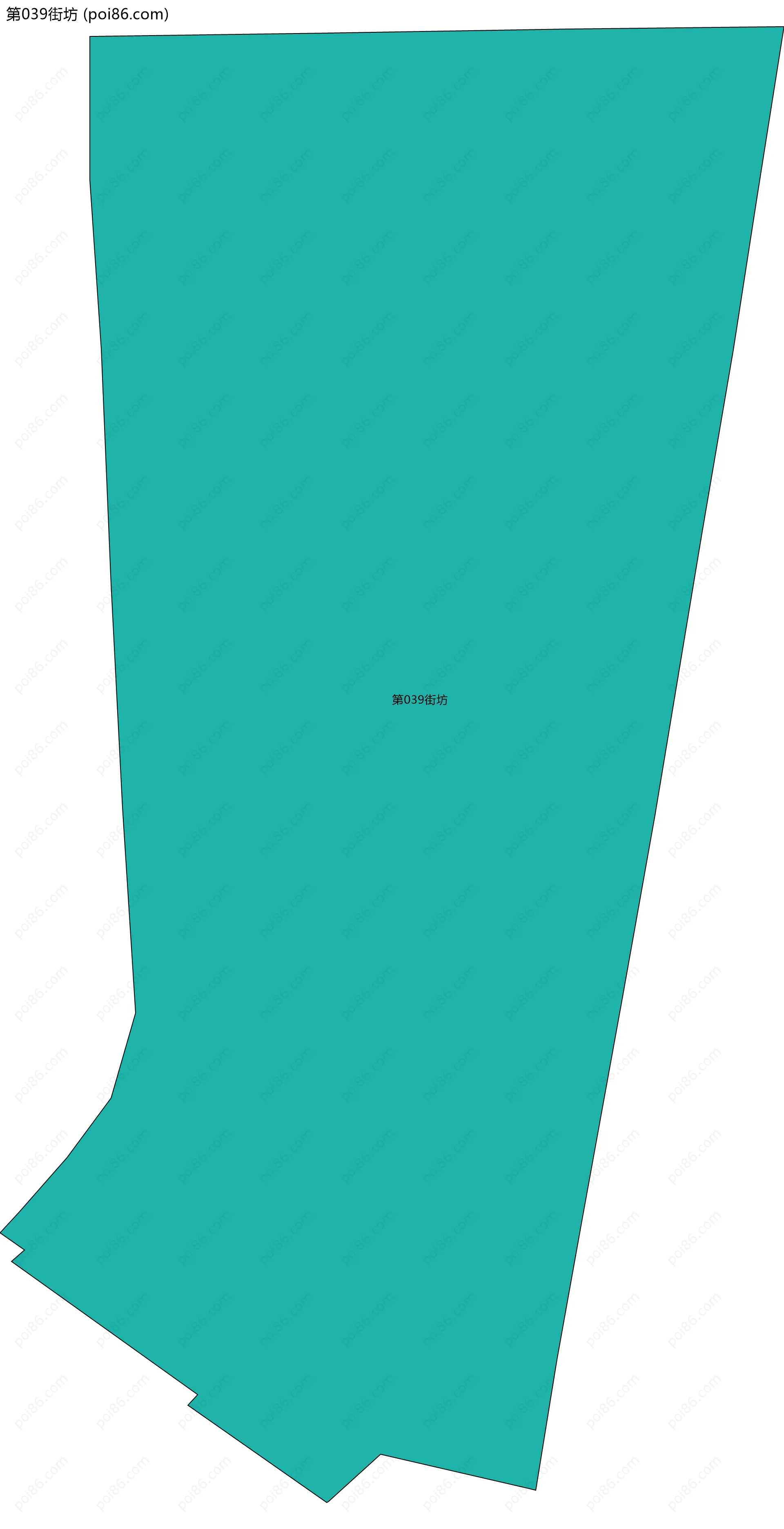 第039街坊边界地图