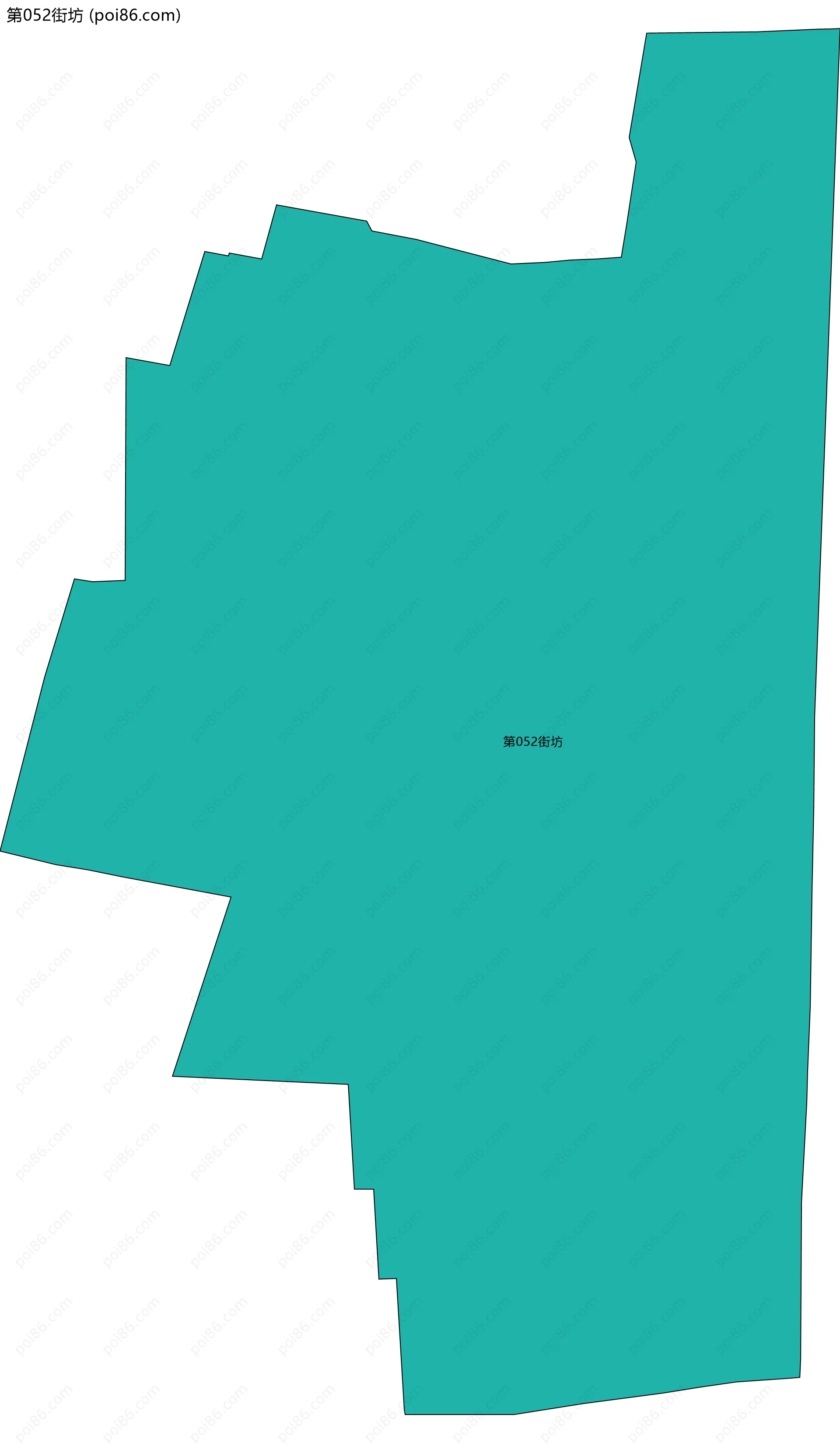 第052街坊边界地图